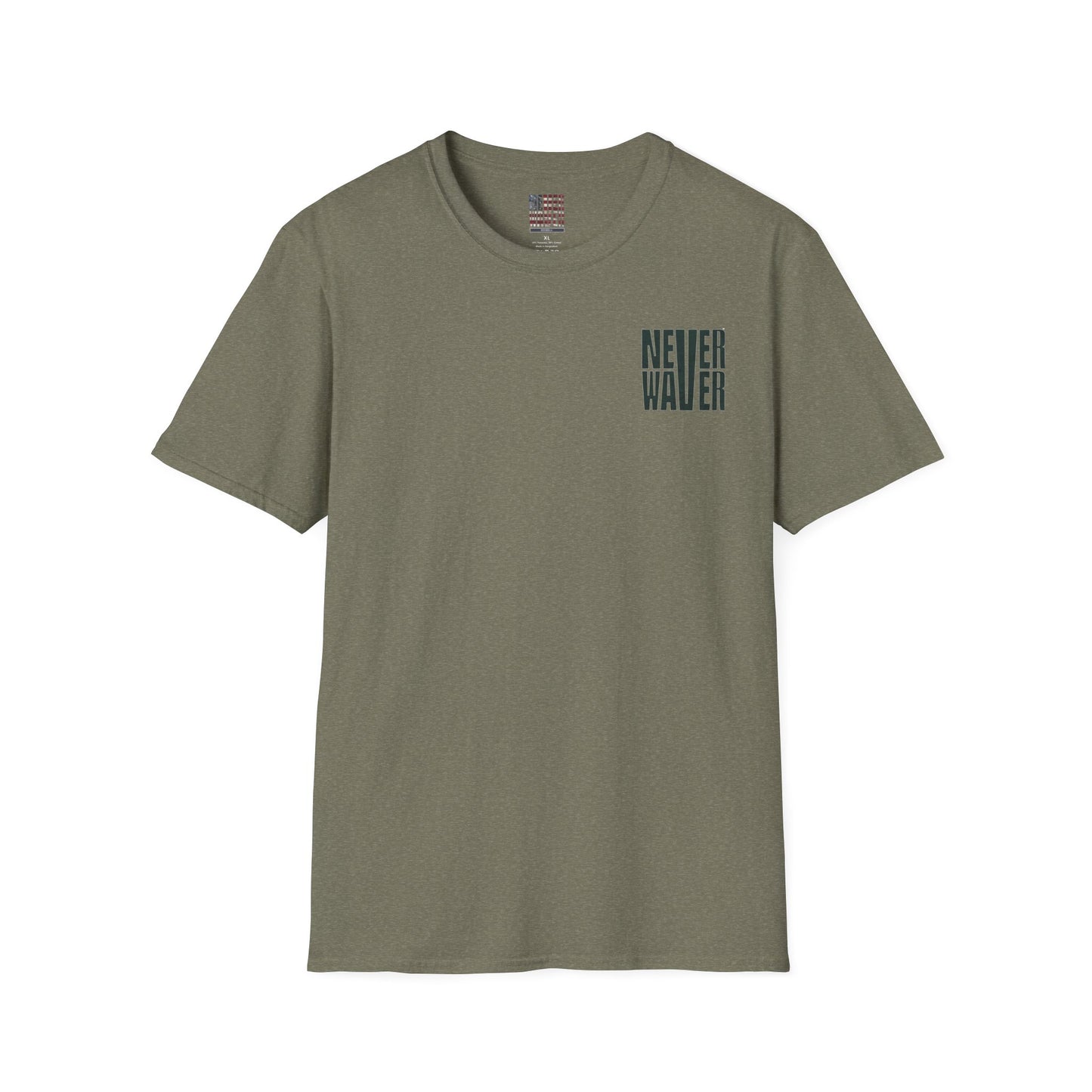 New York Fans Never Waver Unisex Softstyle T-Shirt - Never Waver