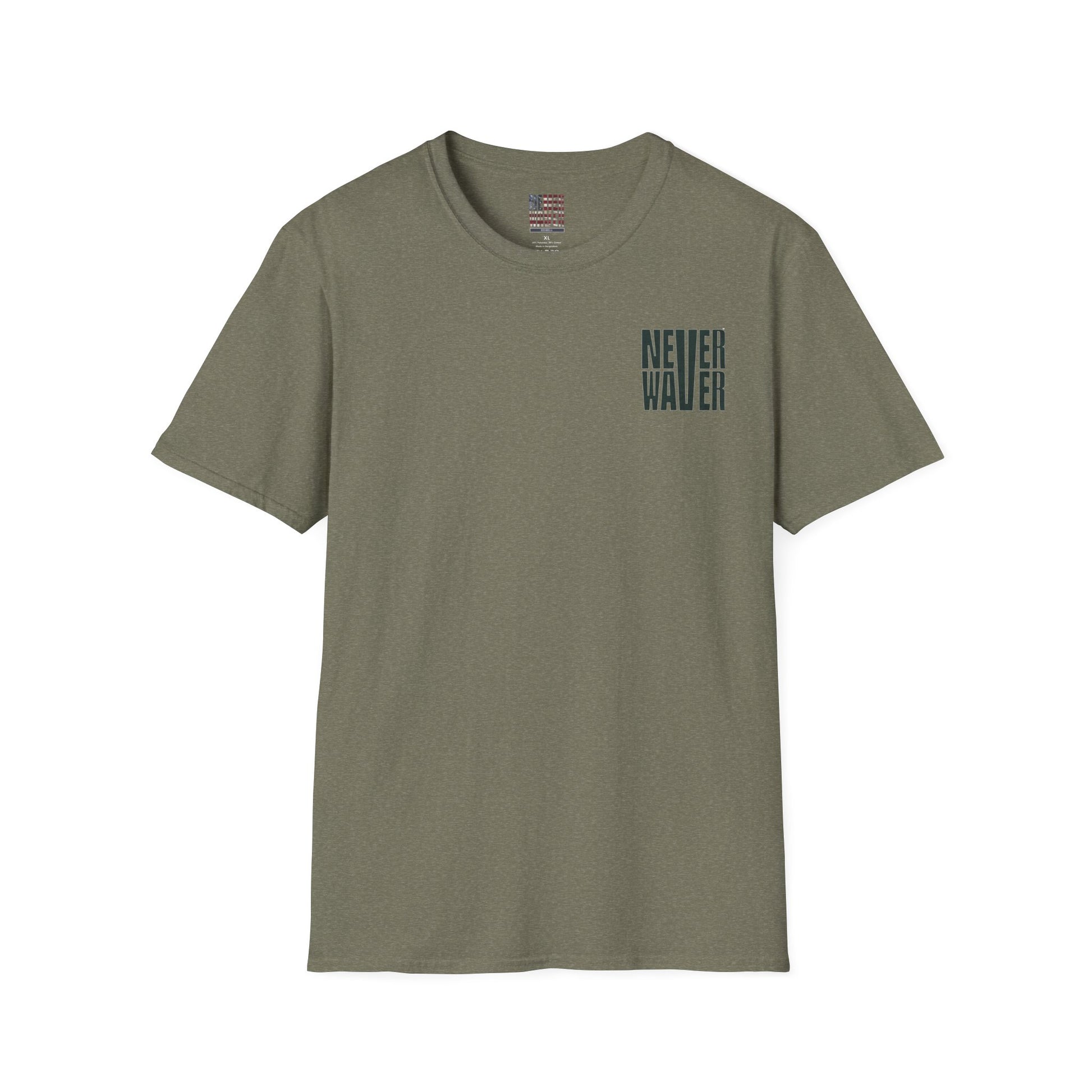 New York Fans Never Waver Unisex Softstyle T-Shirt - Never Waver