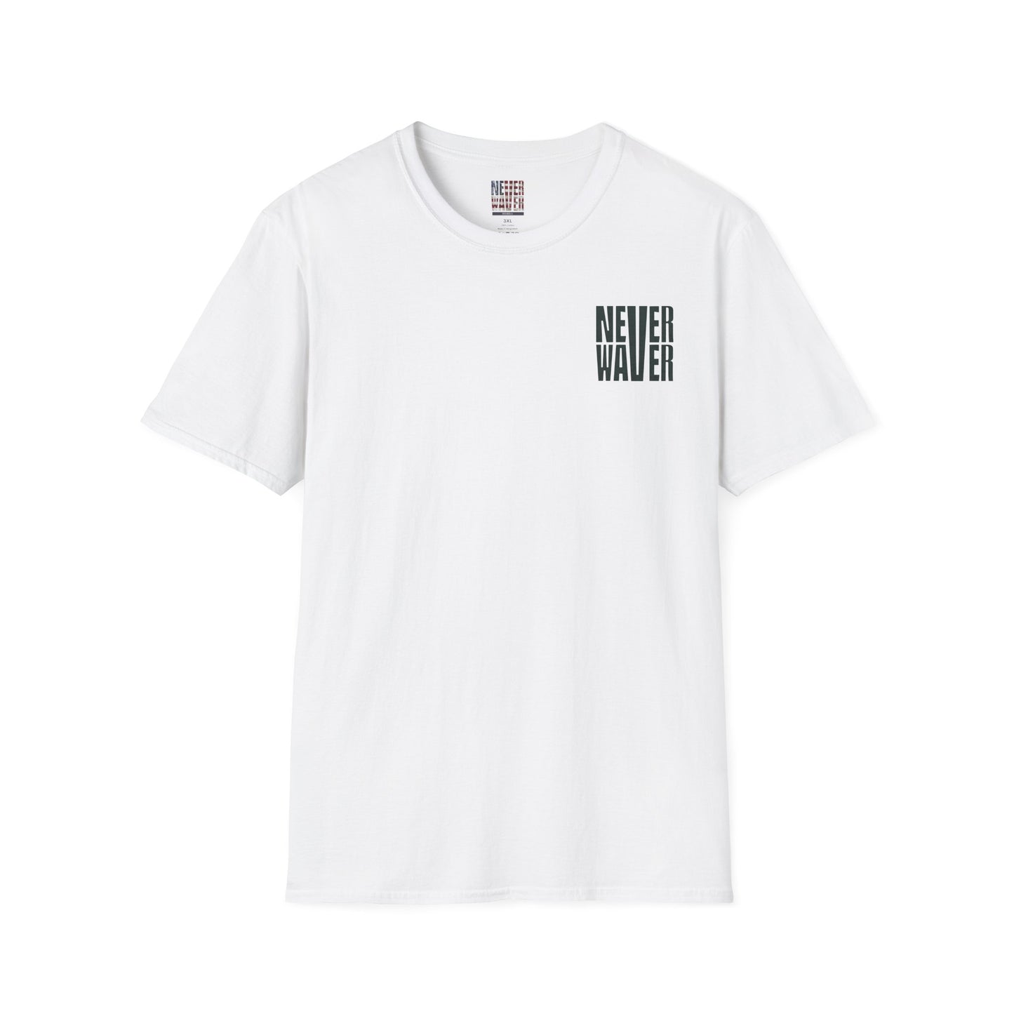 New York Fans Never Waver Unisex Softstyle T-Shirt - Never Waver