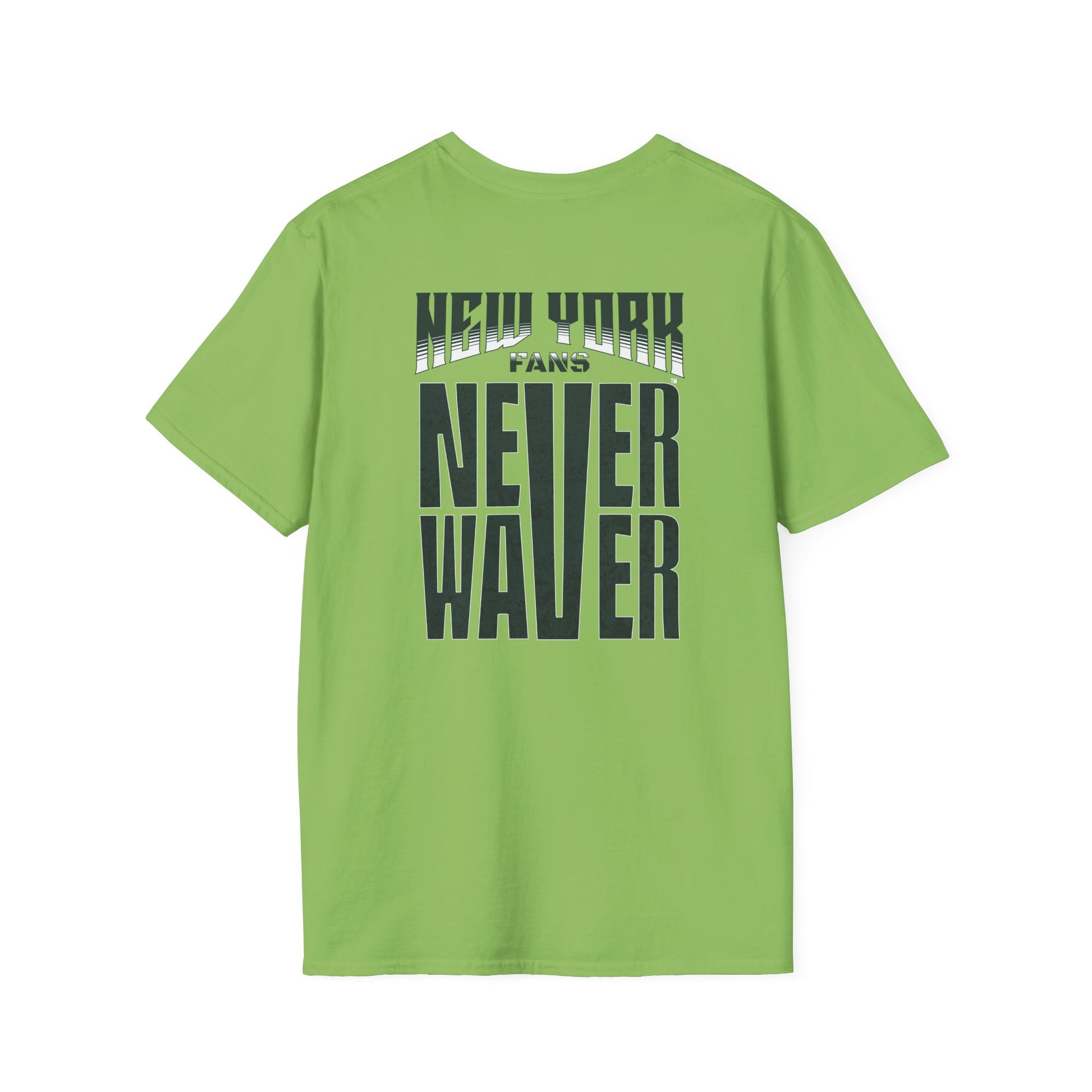 New York Fans Never Waver Unisex Softstyle T-Shirt - Never Waver