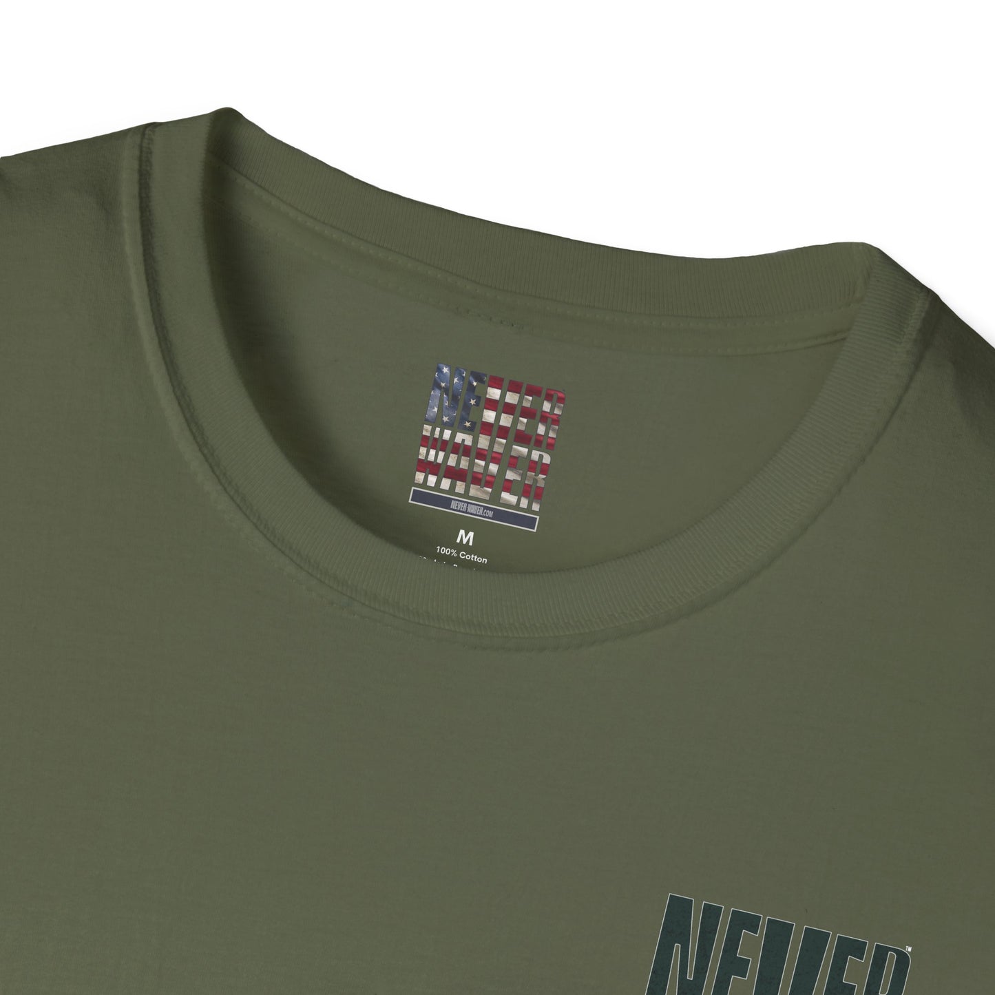 New York Fans Never Waver Unisex Softstyle T-Shirt - Never Waver