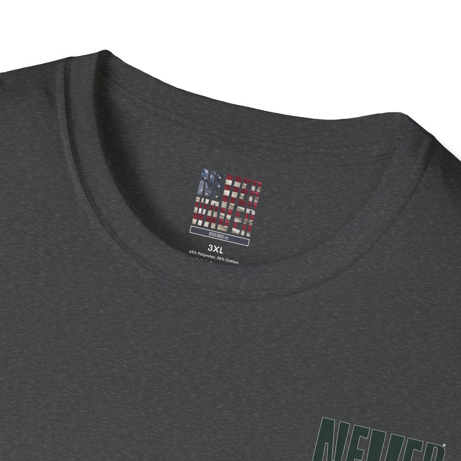 New York Fans Never Waver Unisex Softstyle T-Shirt - Never Waver