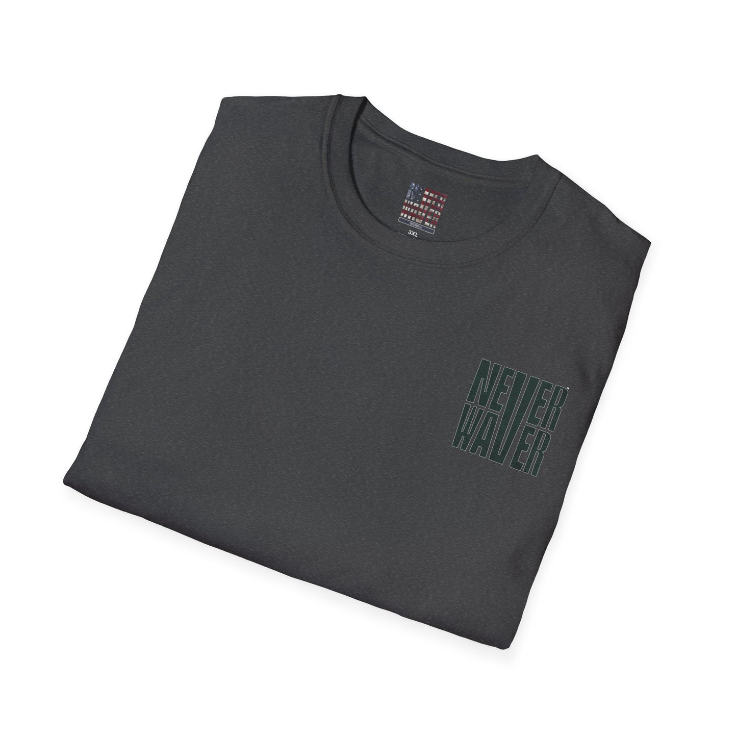 New York Fans Never Waver Unisex Softstyle T-Shirt - Never Waver