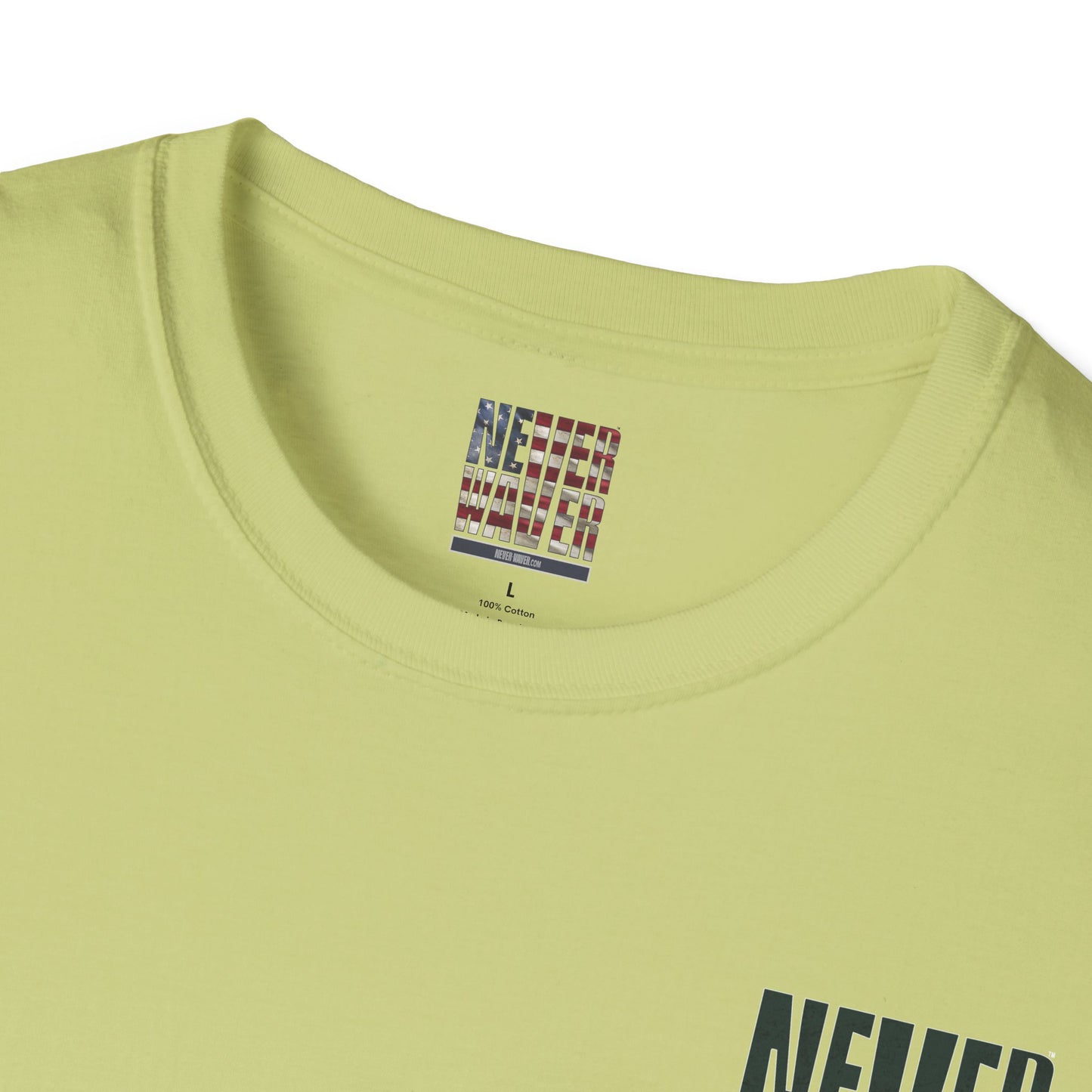 New York Fans Never Waver Unisex Softstyle T-Shirt - Never Waver