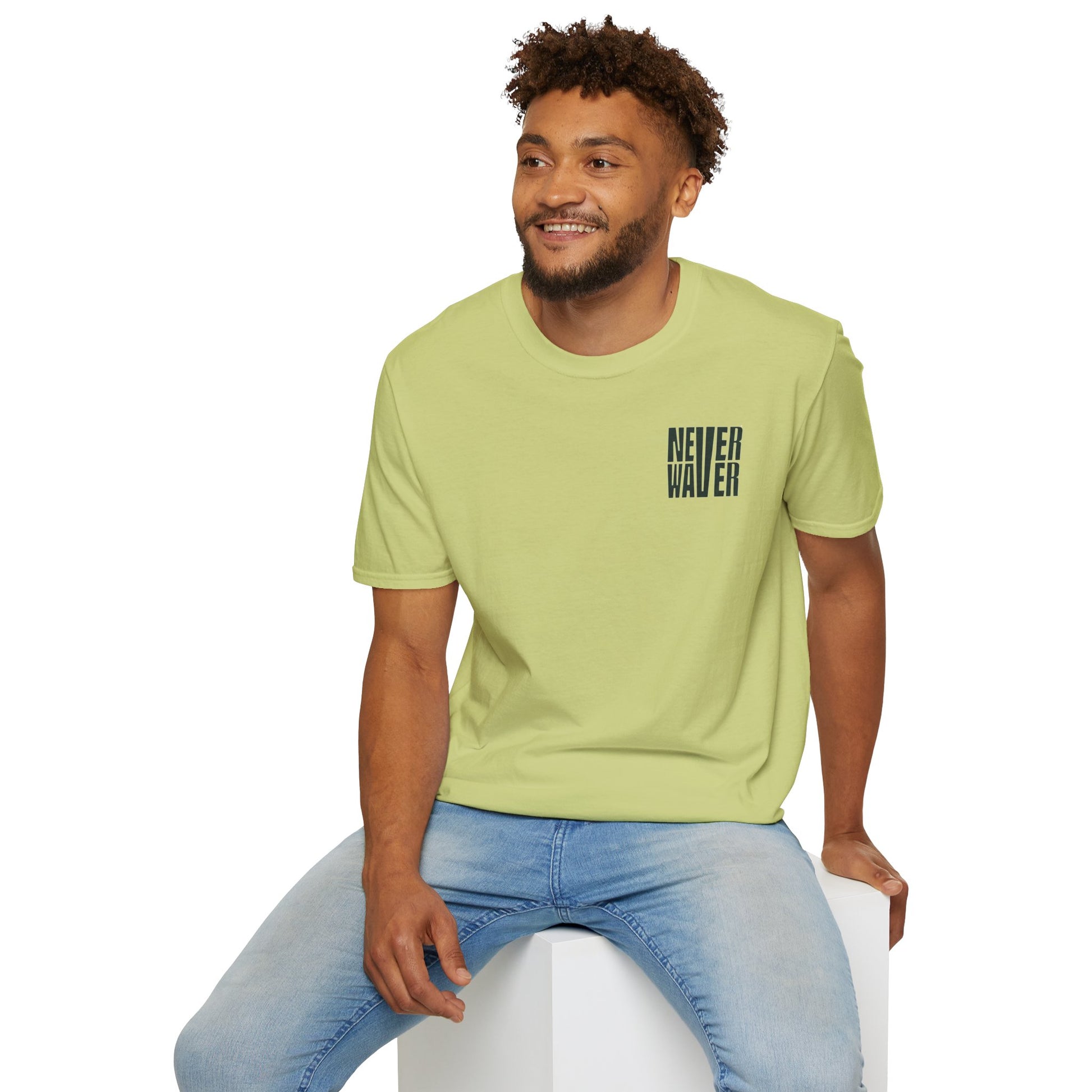 New York Fans Never Waver Unisex Softstyle T-Shirt - Never Waver