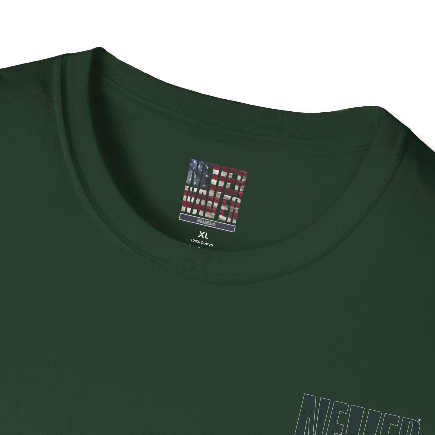 New York Fans Never Waver Unisex Softstyle T-Shirt - Never Waver