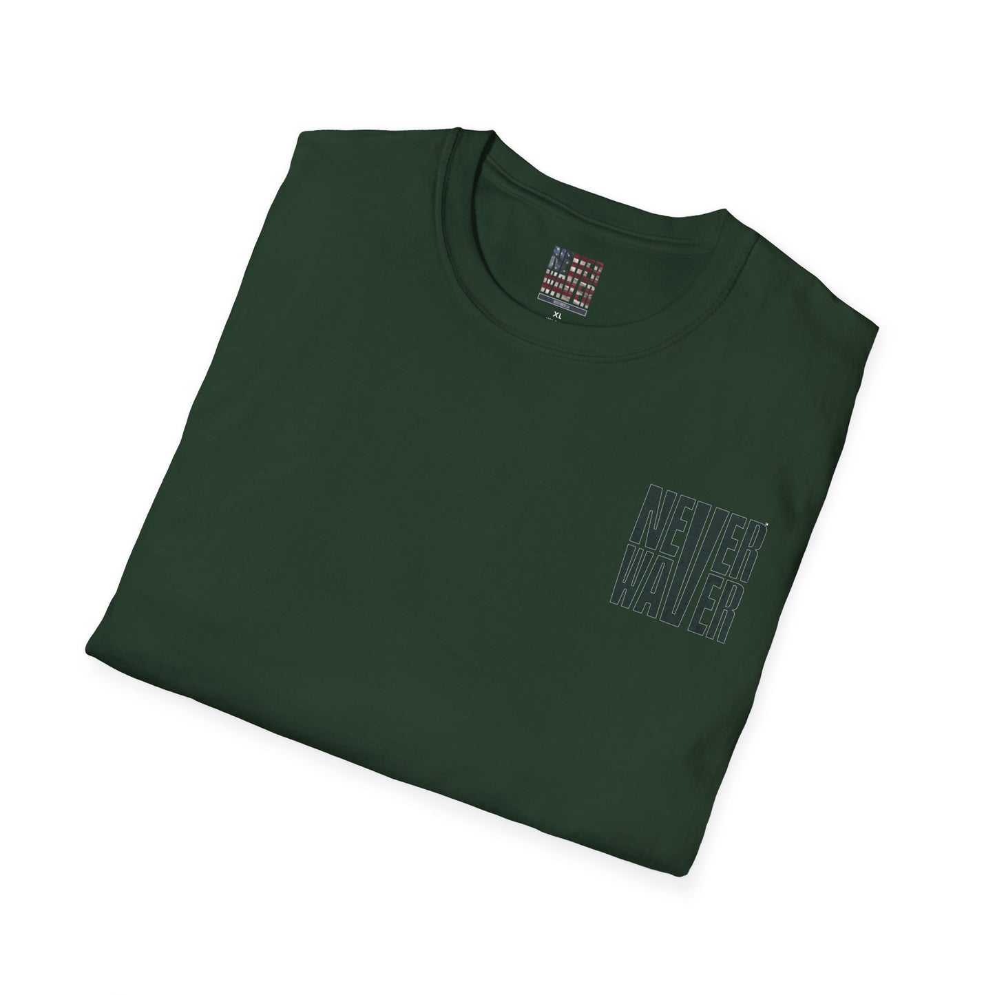 New York Fans Never Waver Unisex Softstyle T-Shirt - Never Waver