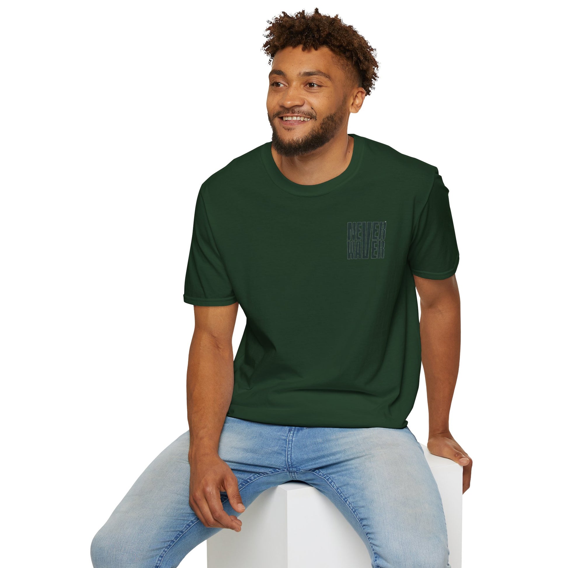 New York Fans Never Waver Unisex Softstyle T-Shirt - Never Waver