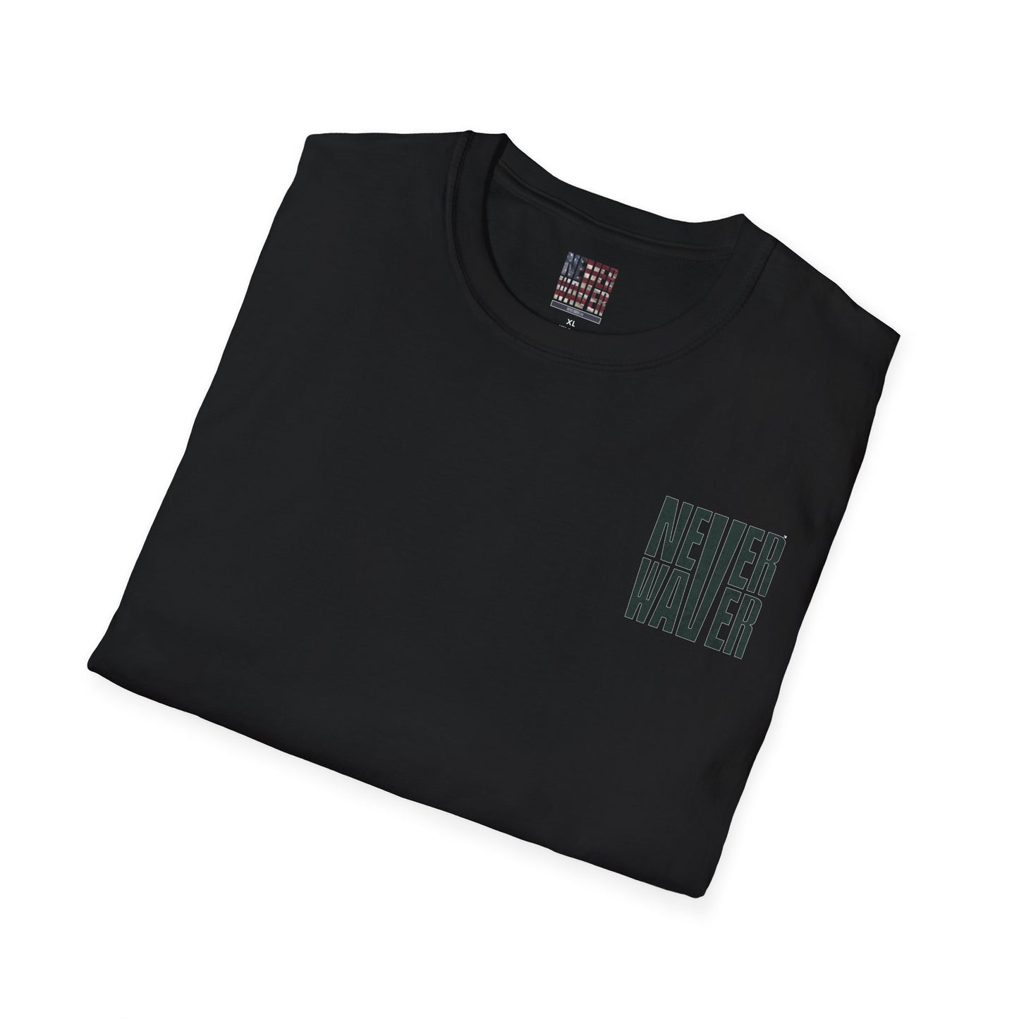 New York Fans Never Waver Unisex Softstyle T-Shirt - Never Waver