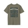 New York Fans Never Waver Unisex Softstyle T-Shirt - Never Waver