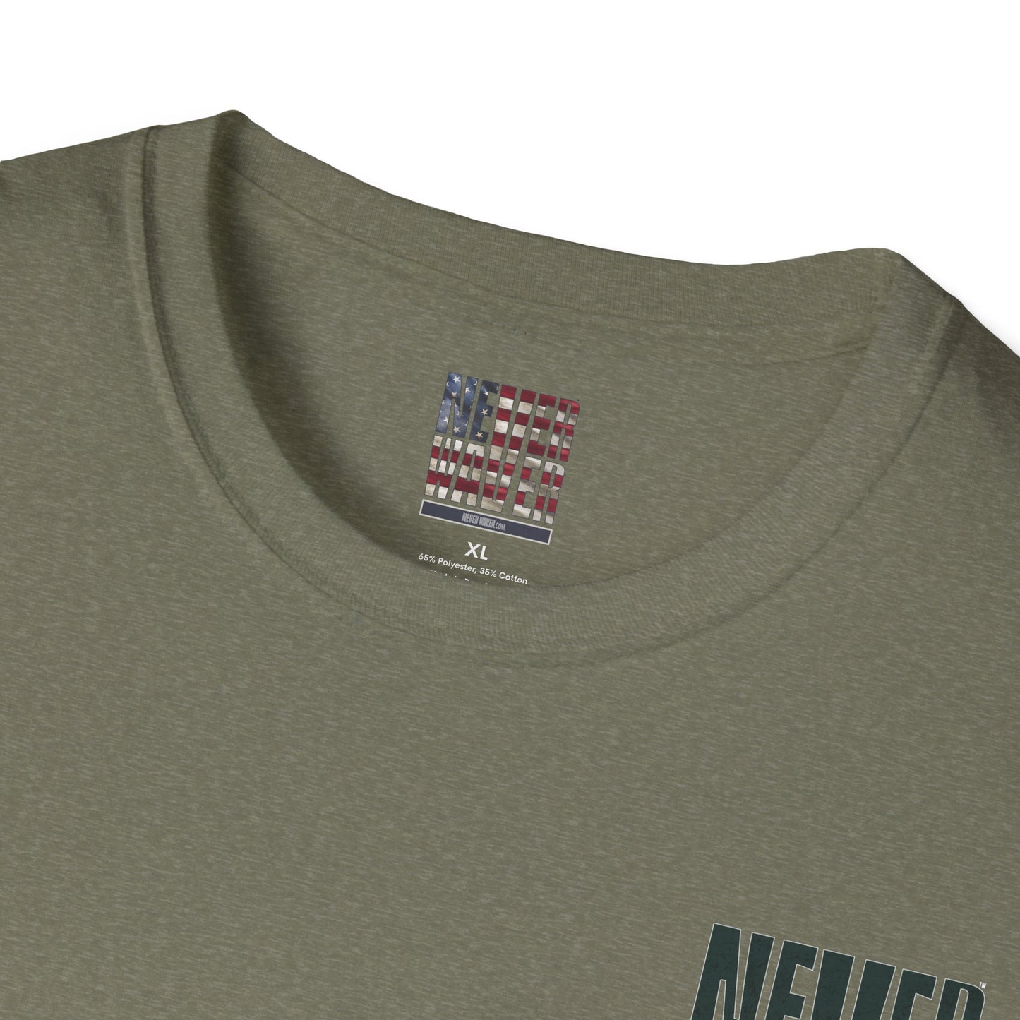 New York Fans Never Waver Unisex Softstyle T-Shirt - Never Waver