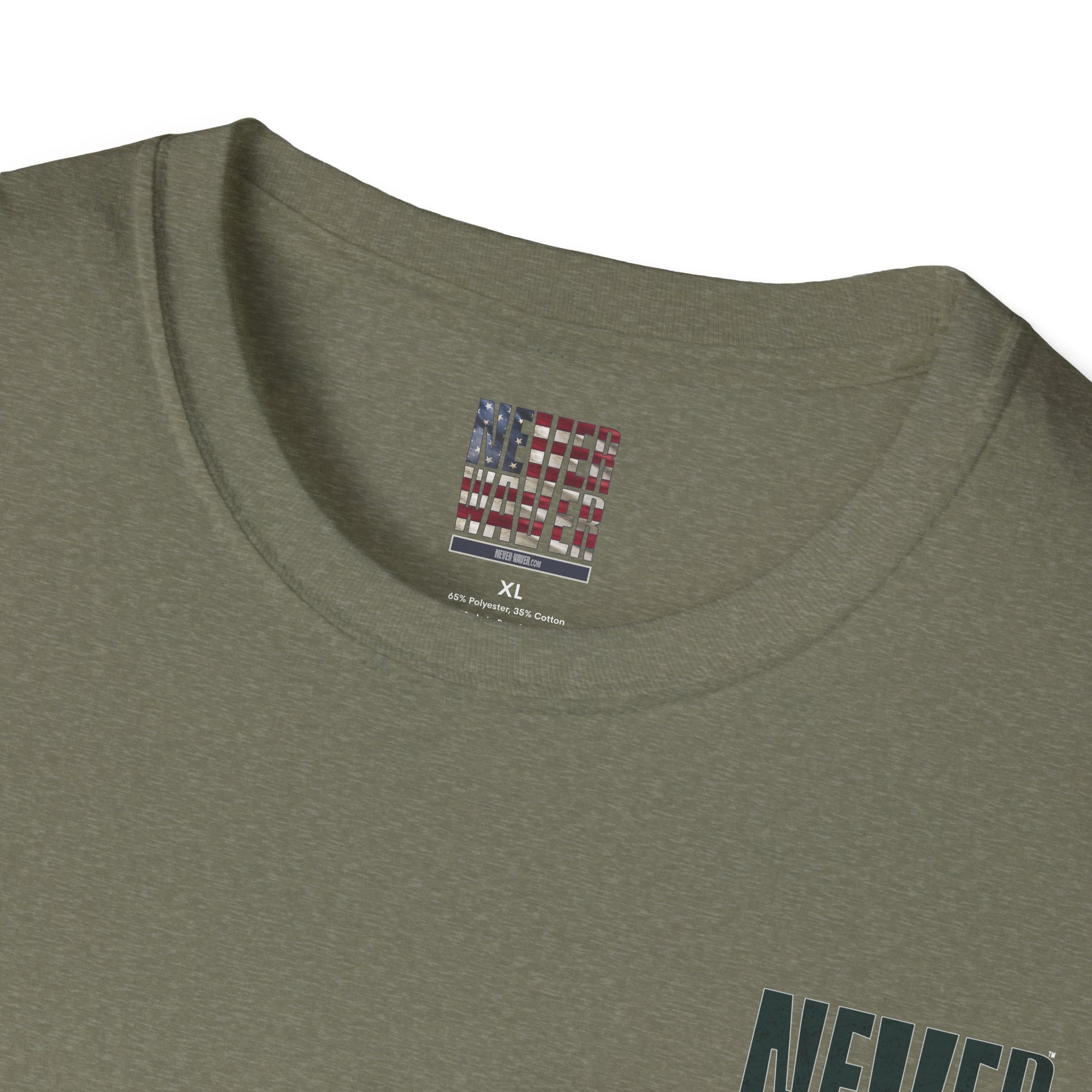 New York Fans Never Waver Unisex Softstyle T-Shirt - Never Waver