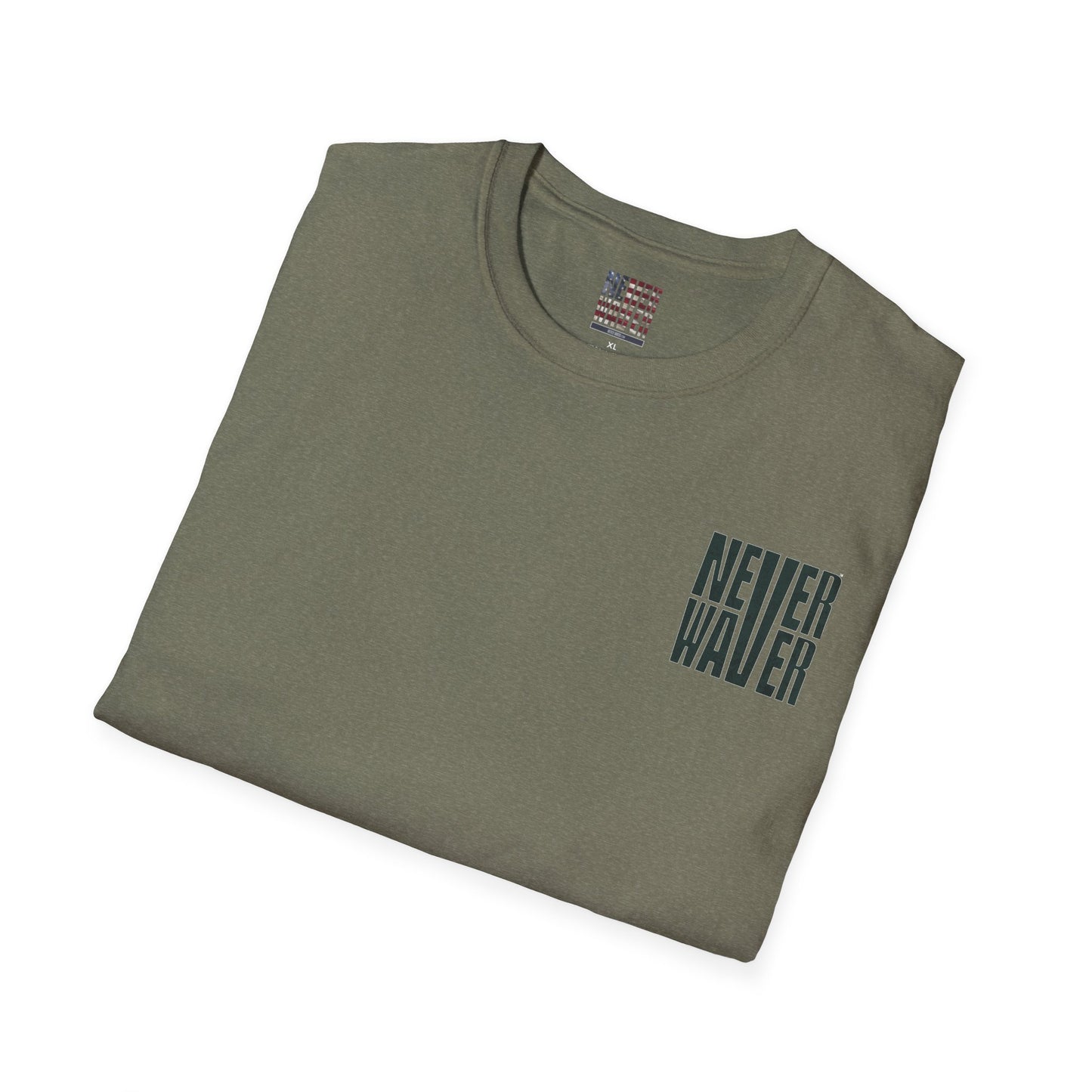 New York Fans Never Waver Unisex Softstyle T-Shirt - Never Waver