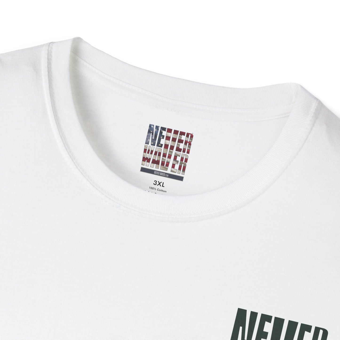 New York Fans Never Waver Unisex Softstyle T-Shirt - Never Waver