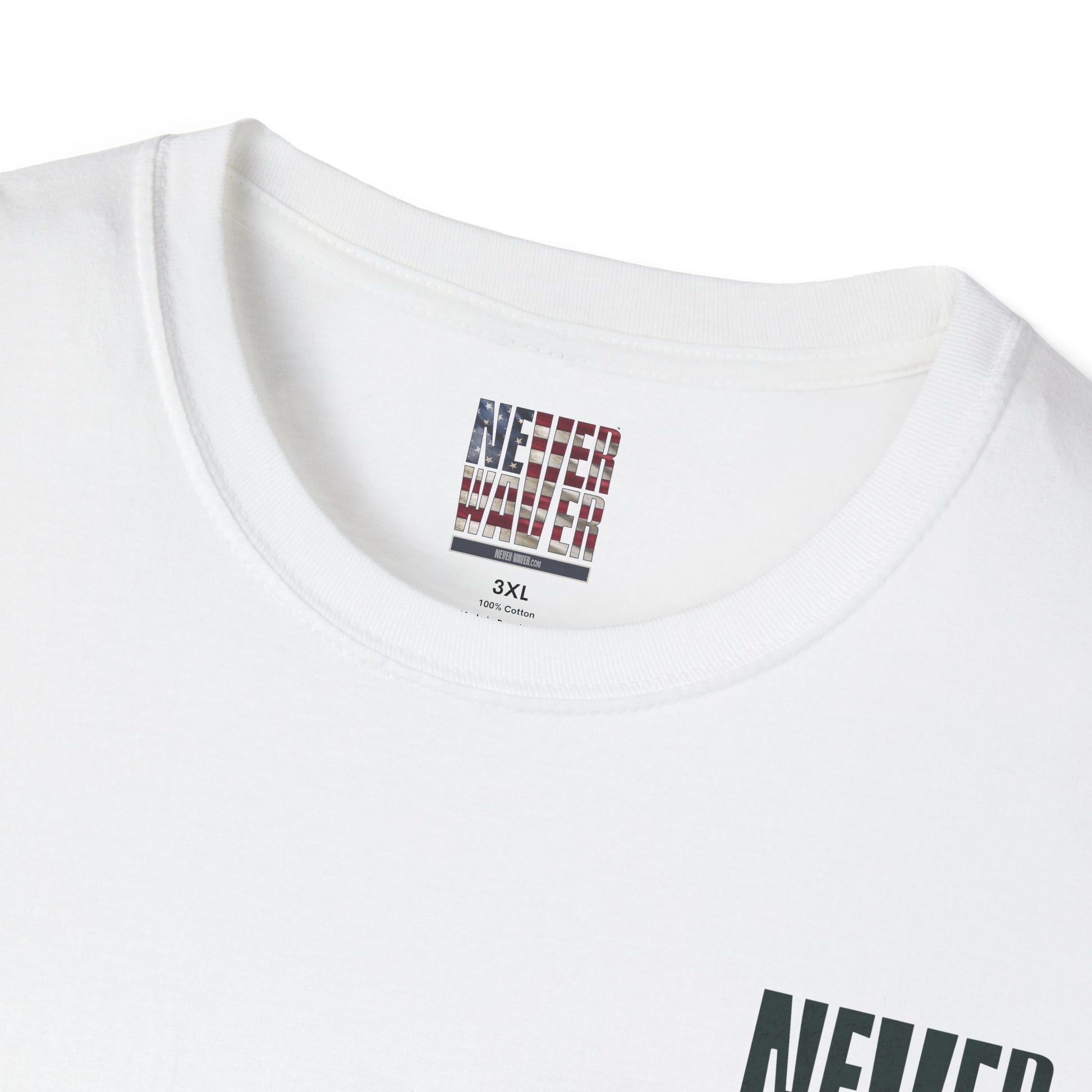 New York Fans Never Waver Unisex Softstyle T-Shirt - Never Waver