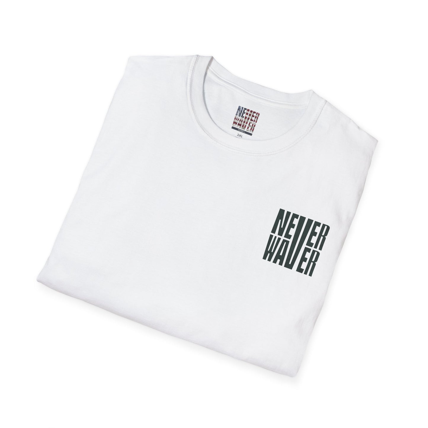 New York Fans Never Waver Unisex Softstyle T-Shirt - Never Waver