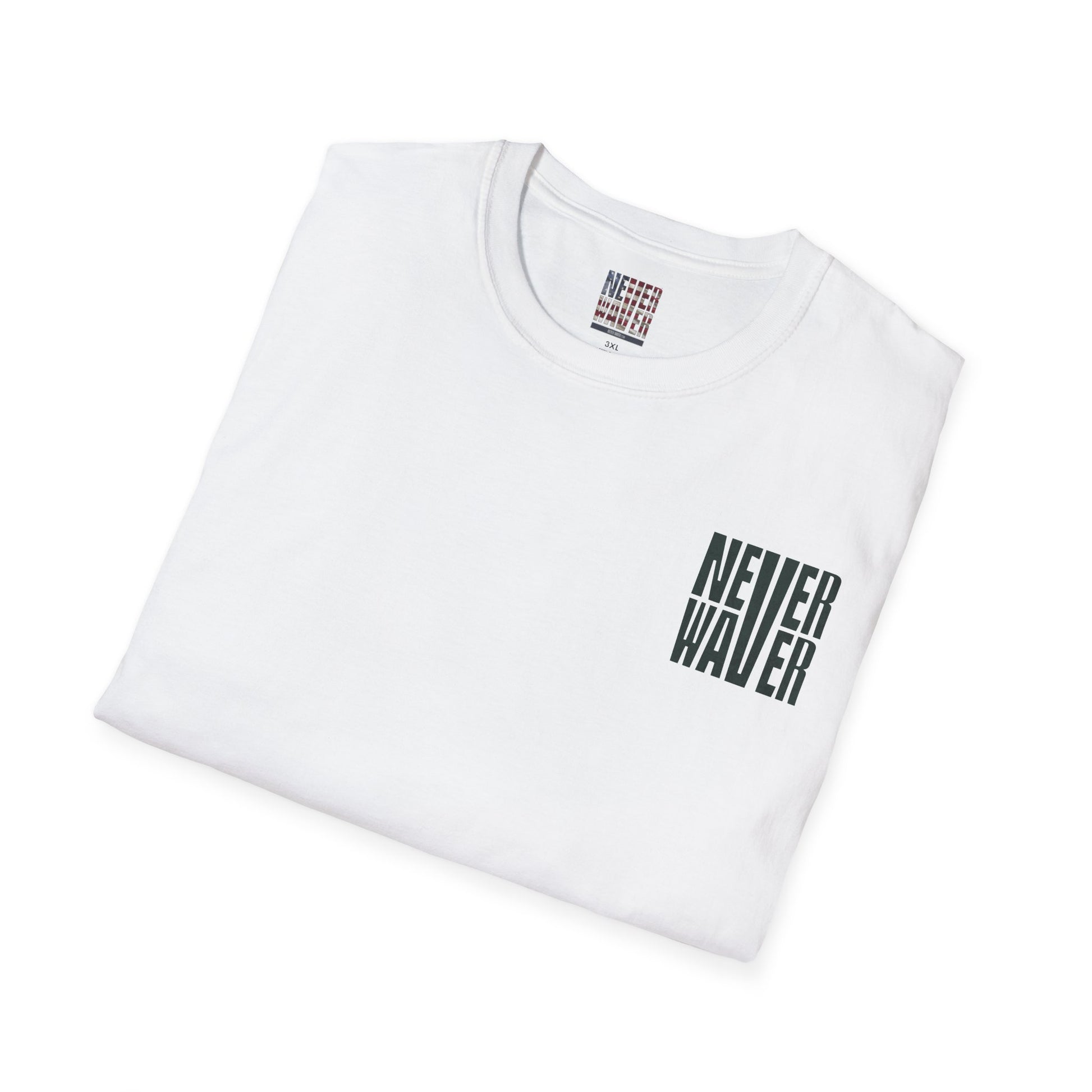 New York Fans Never Waver Unisex Softstyle T-Shirt - Never Waver