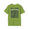New York Fans Never Waver Unisex Softstyle T-Shirt - Never Waver