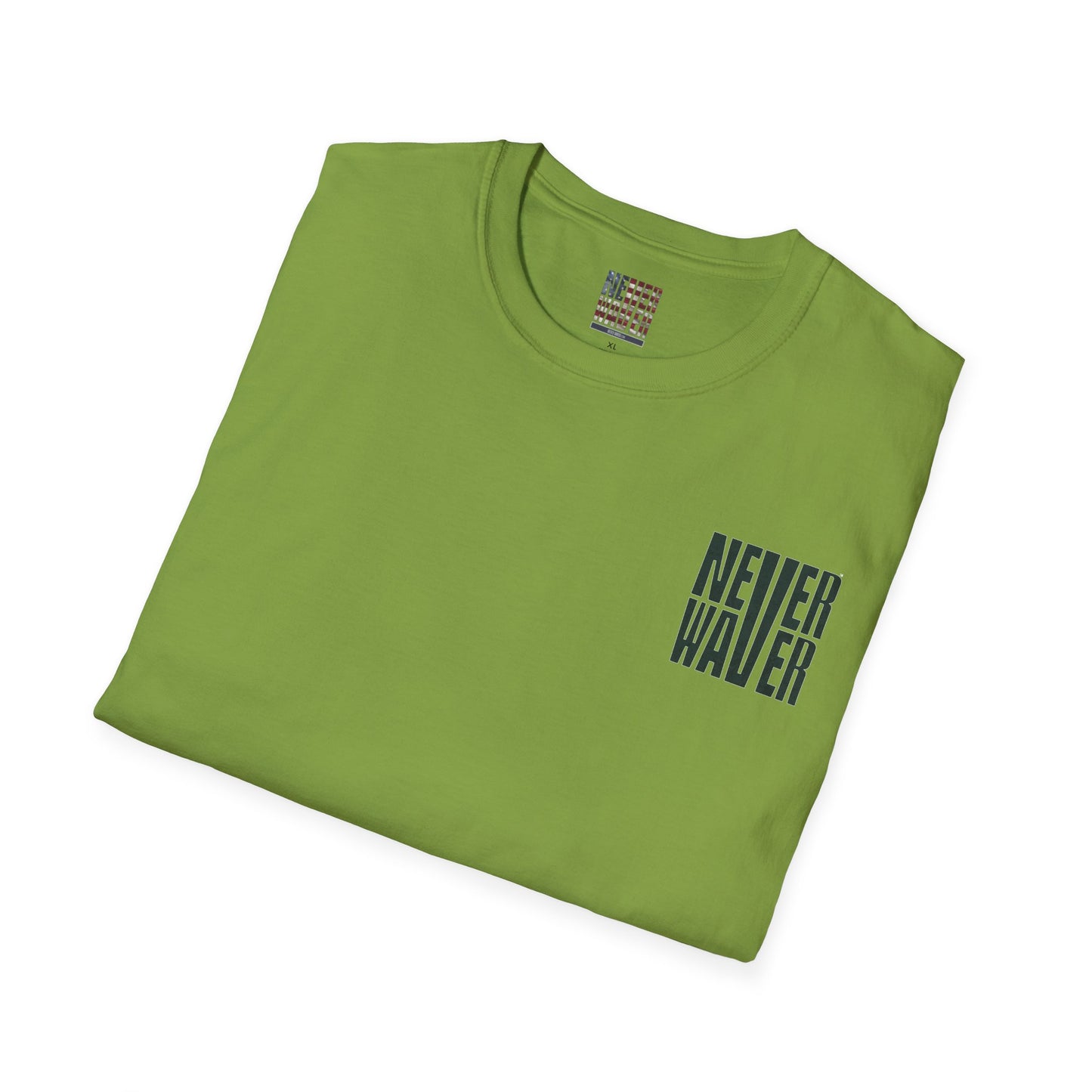 New York Fans Never Waver Unisex Softstyle T-Shirt - Never Waver