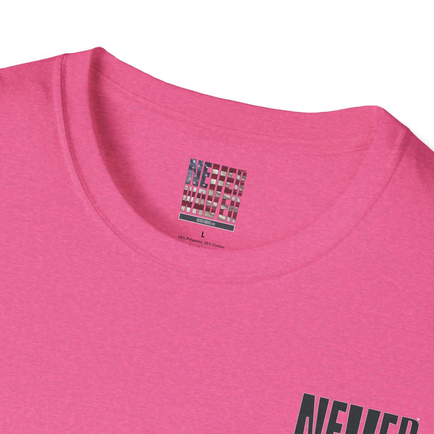 New York Fans Never Waver Unisex Softstyle T-Shirt - Never Waver