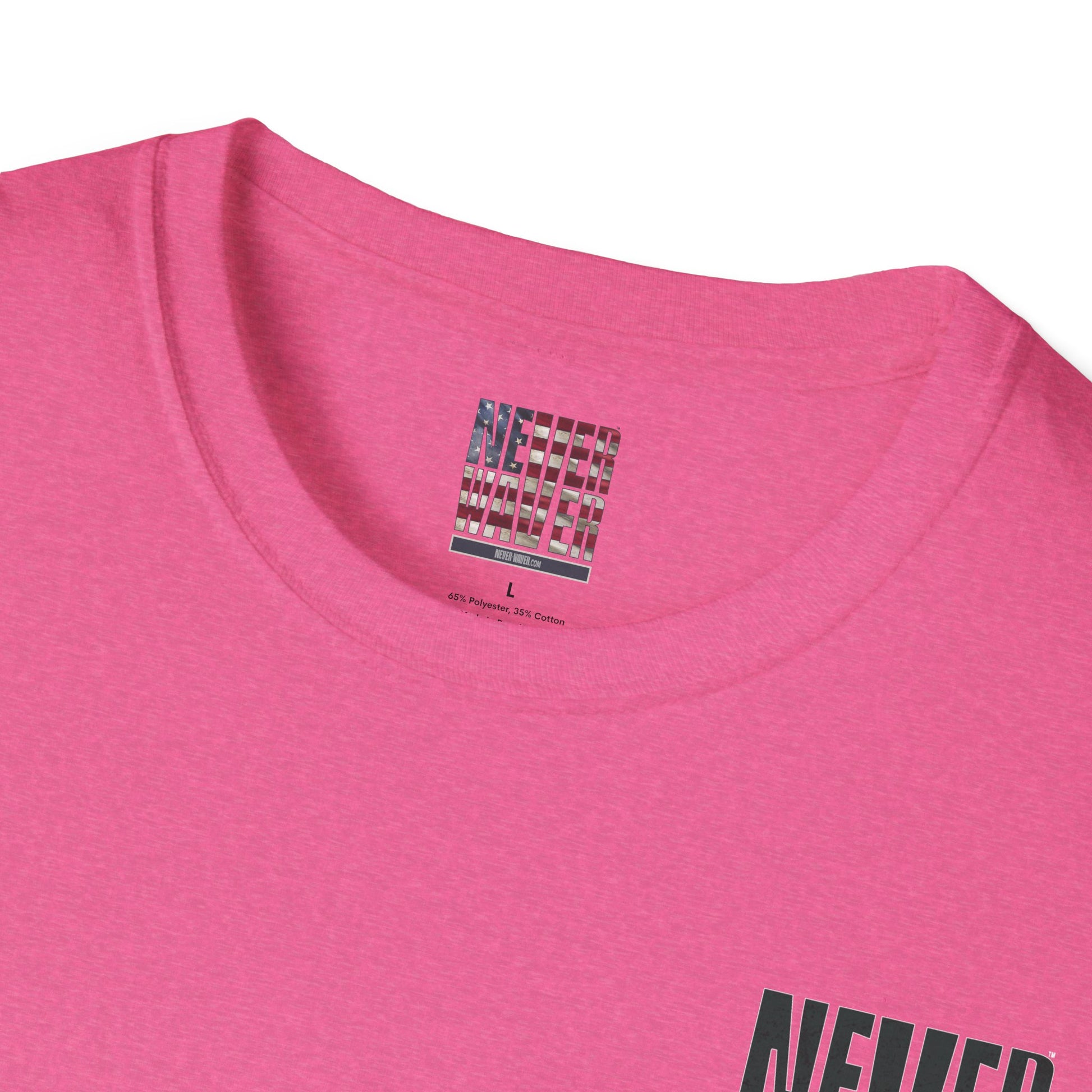 New York Fans Never Waver Unisex Softstyle T-Shirt - Never Waver
