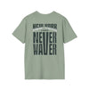 New York Fans Never Waver Unisex Softstyle T-Shirt - Never Waver