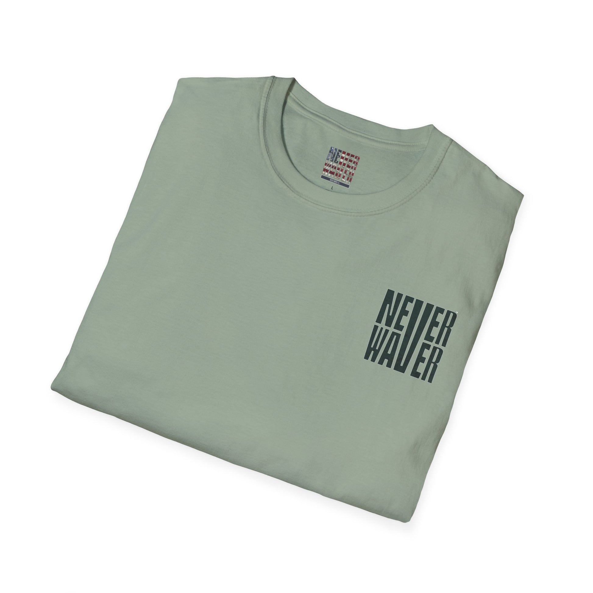 New York Fans Never Waver Unisex Softstyle T-Shirt - Never Waver
