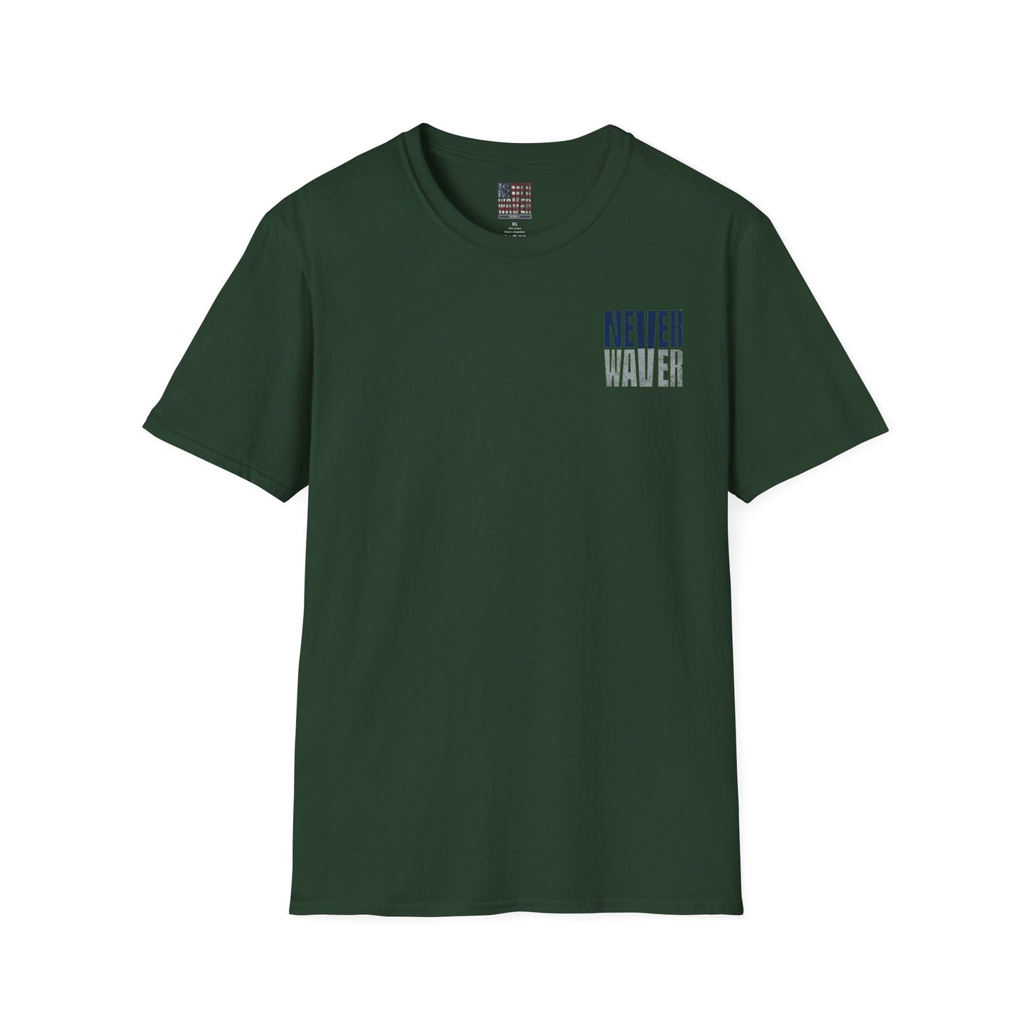 Seattle Fans Never Waver Unisex Softstyle T-Shirt - Never Waver