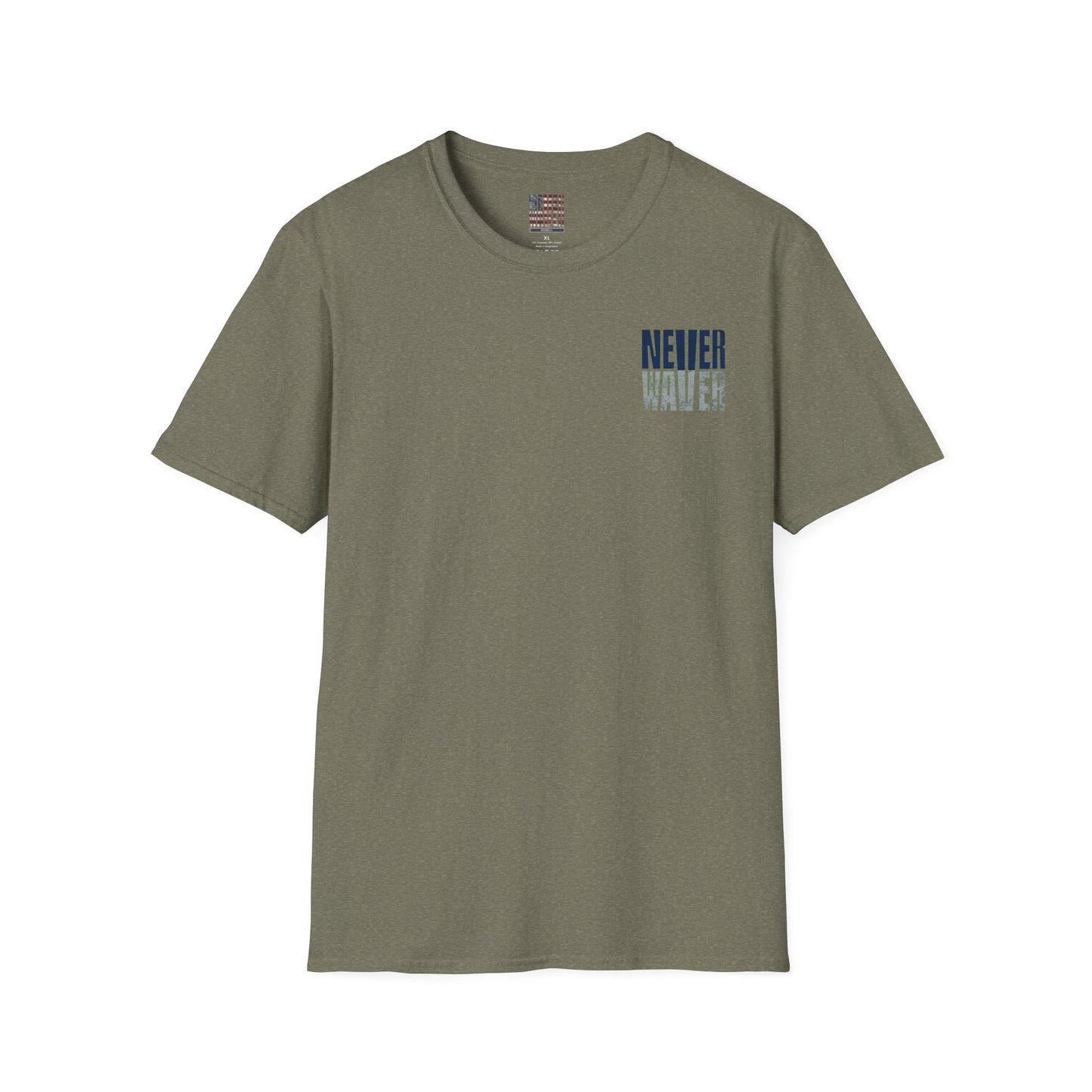 Seattle Fans Never Waver Unisex Softstyle T-Shirt - Never Waver