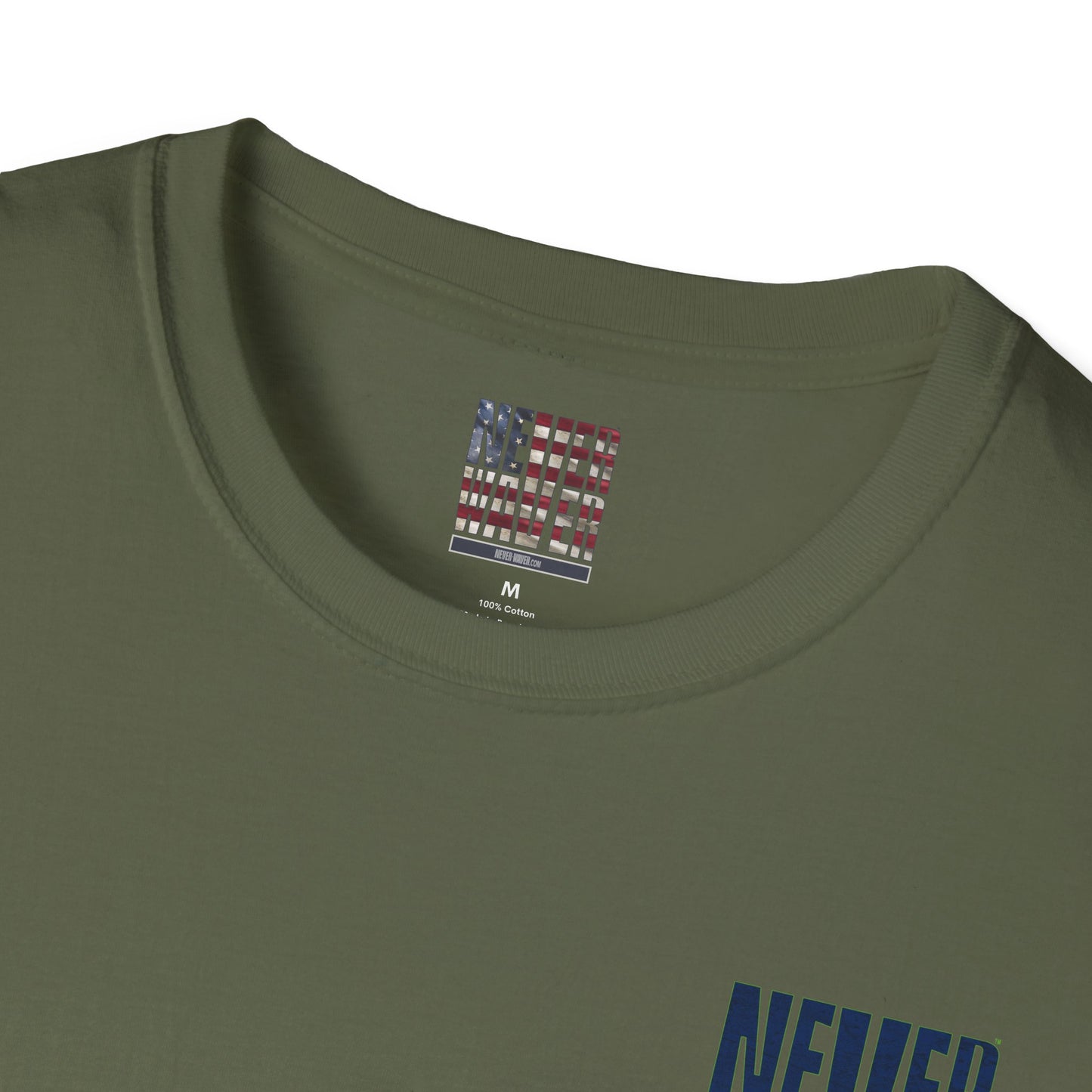 Seattle Fans Never Waver Unisex Softstyle T-Shirt - Never Waver