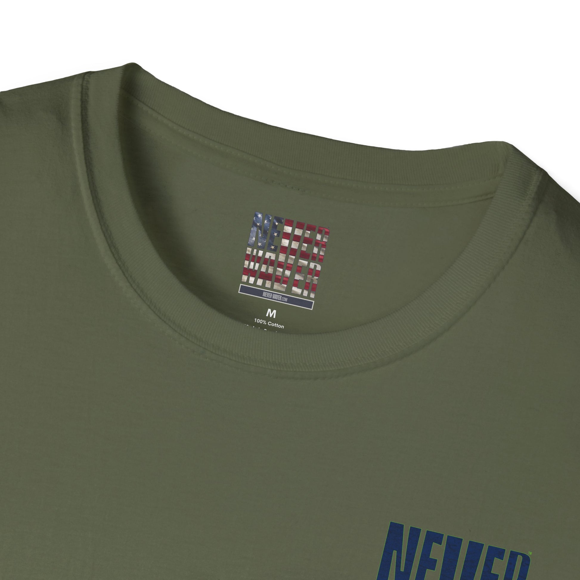 Seattle Fans Never Waver Unisex Softstyle T-Shirt - Never Waver