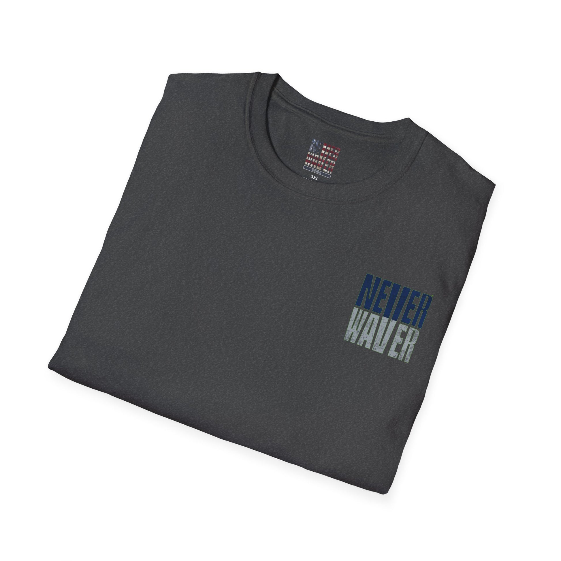 Seattle Fans Never Waver Unisex Softstyle T-Shirt - Never Waver