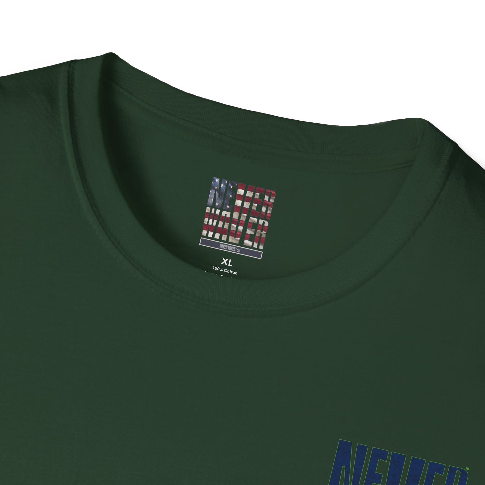 Seattle Fans Never Waver Unisex Softstyle T-Shirt - Never Waver