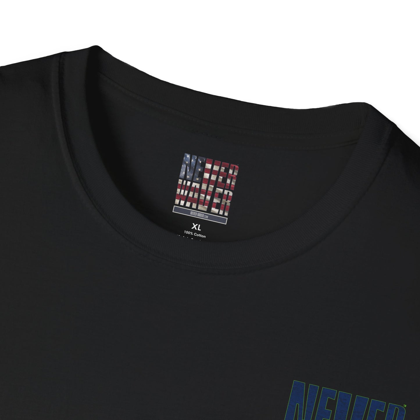 Seattle Fans Never Waver Unisex Softstyle T-Shirt - Never Waver