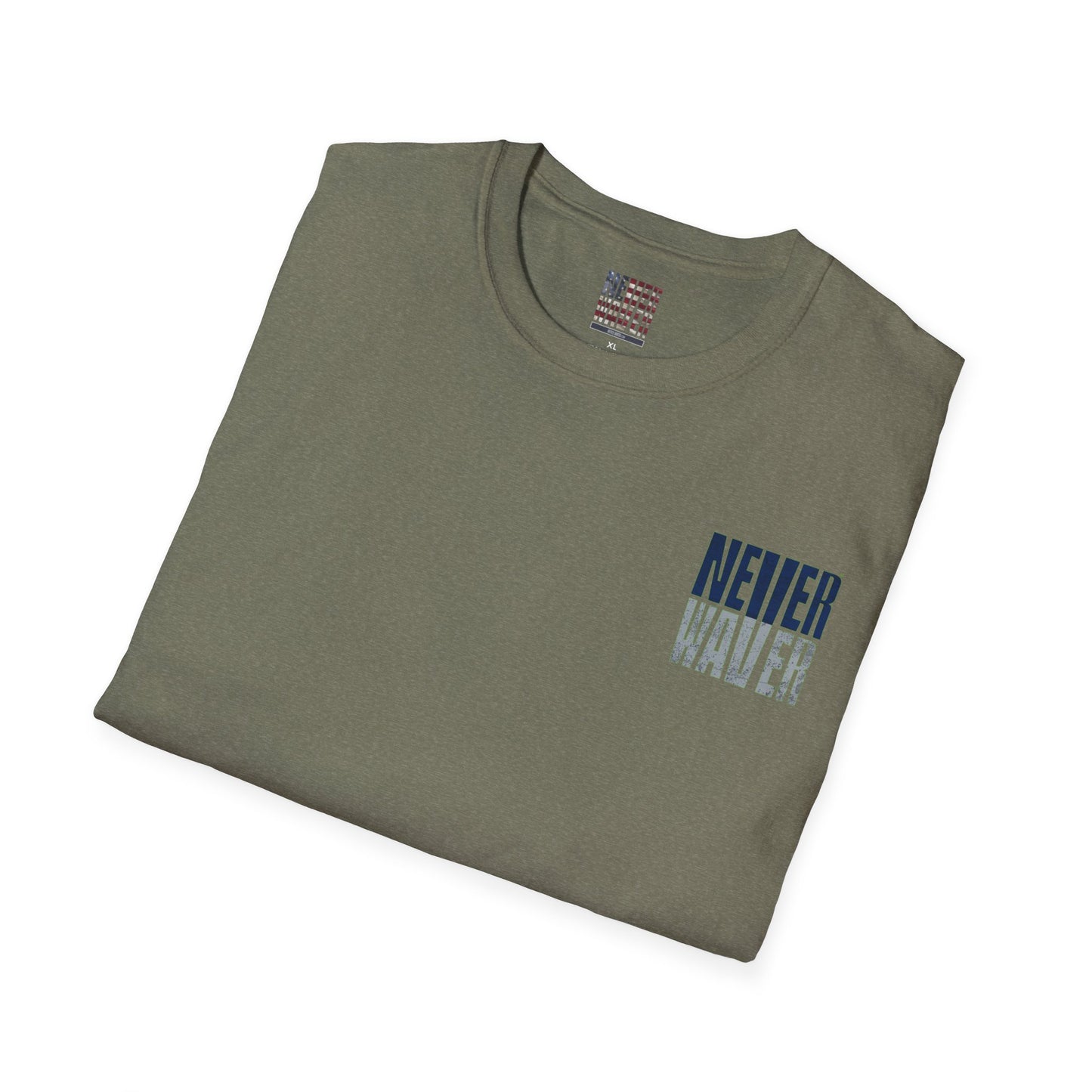 Seattle Fans Never Waver Unisex Softstyle T-Shirt - Never Waver