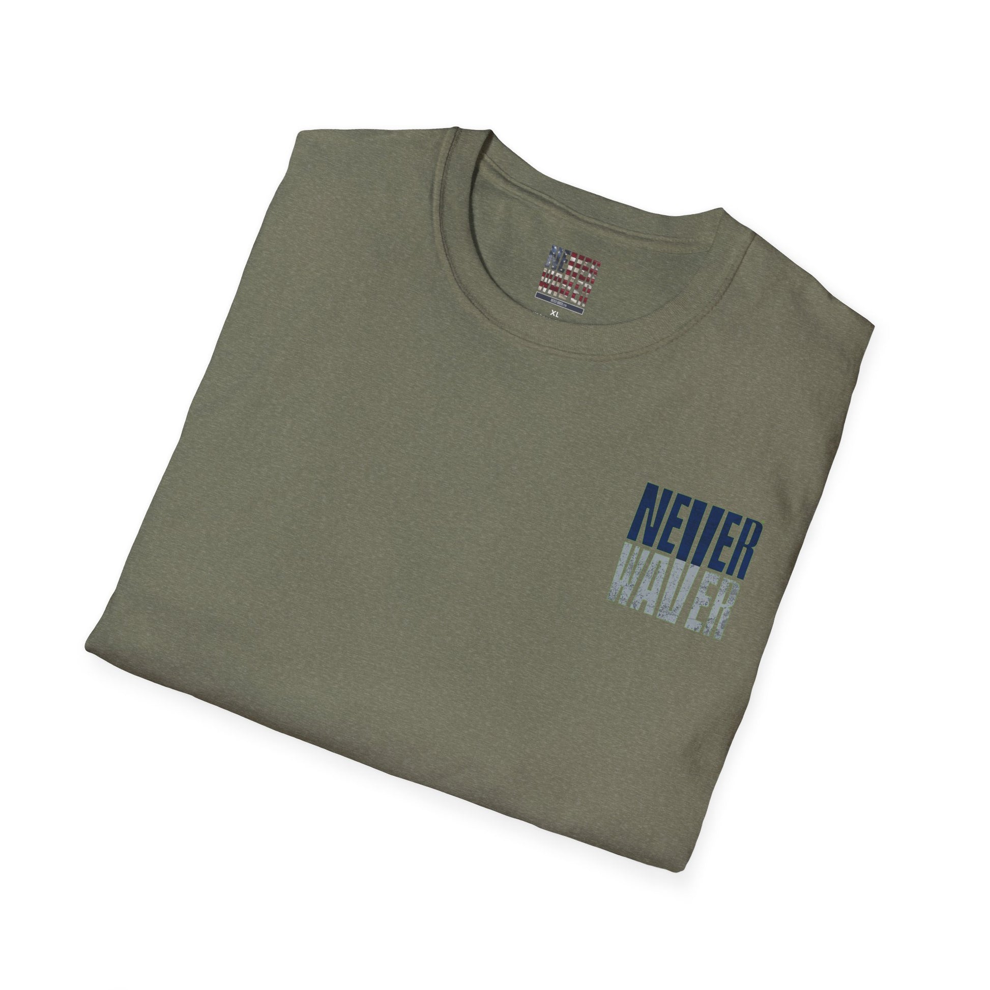 Seattle Fans Never Waver Unisex Softstyle T-Shirt - Never Waver