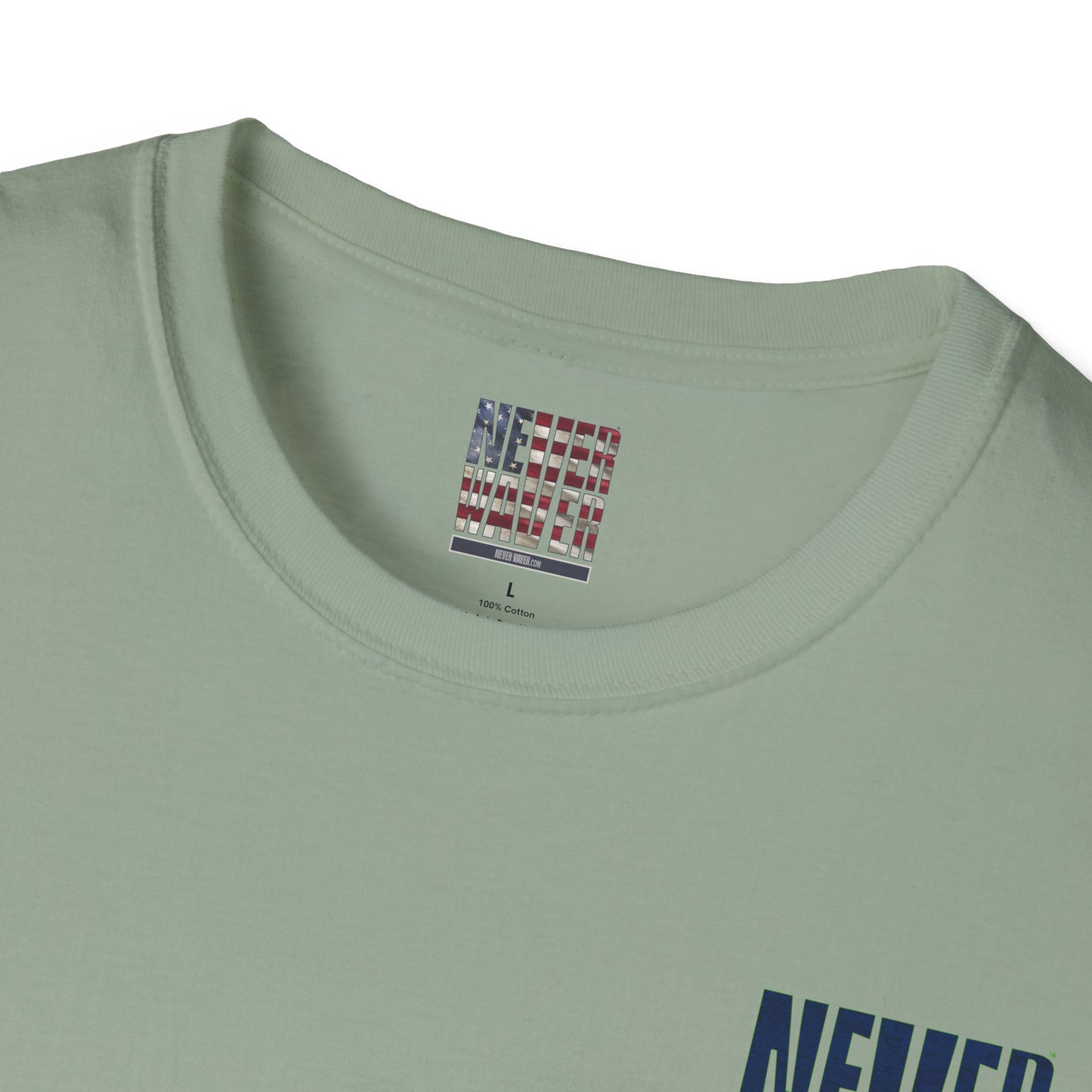 Seattle Fans Never Waver Unisex Softstyle T-Shirt - Never Waver