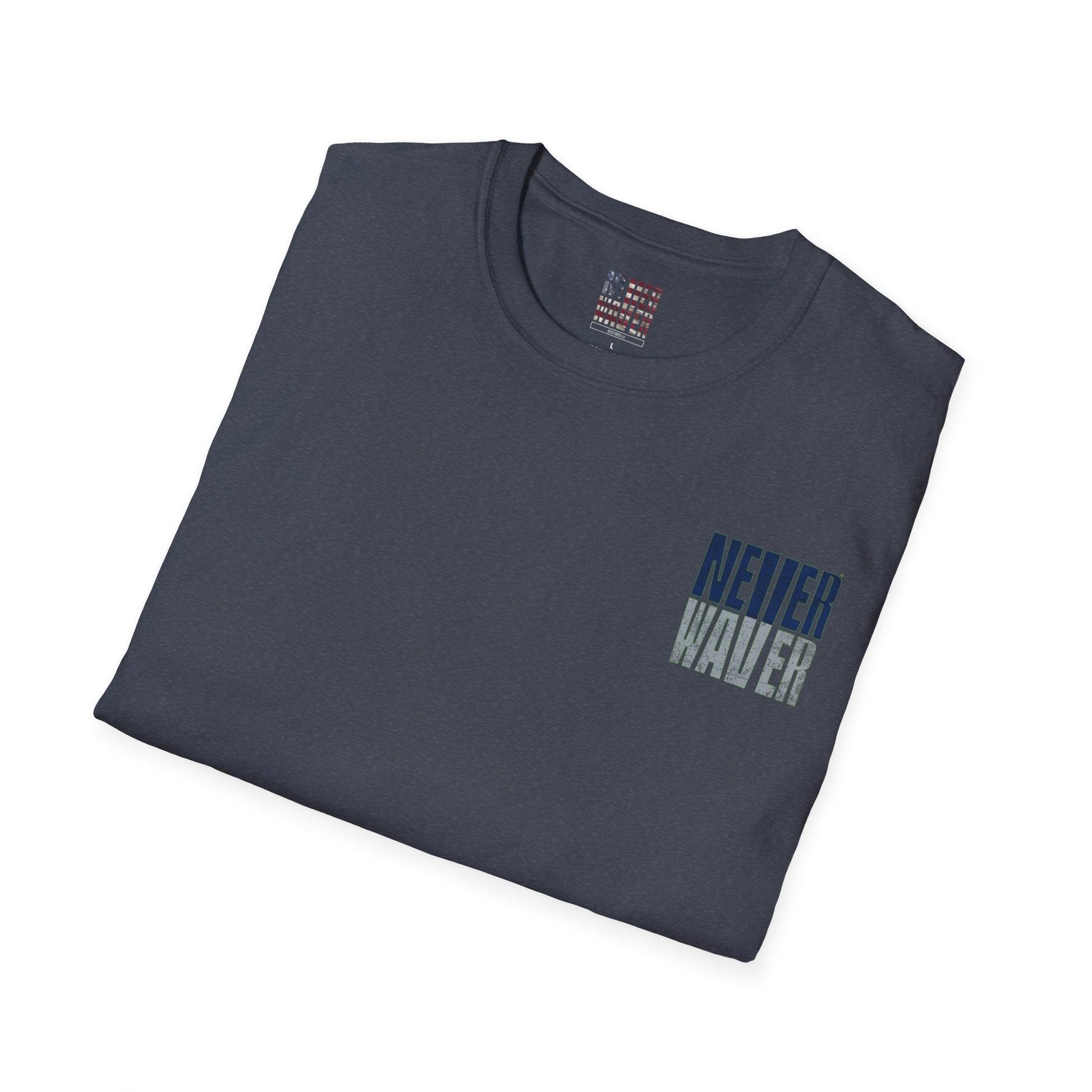 Seattle Fans Never Waver Unisex Softstyle T-Shirt - Never Waver
