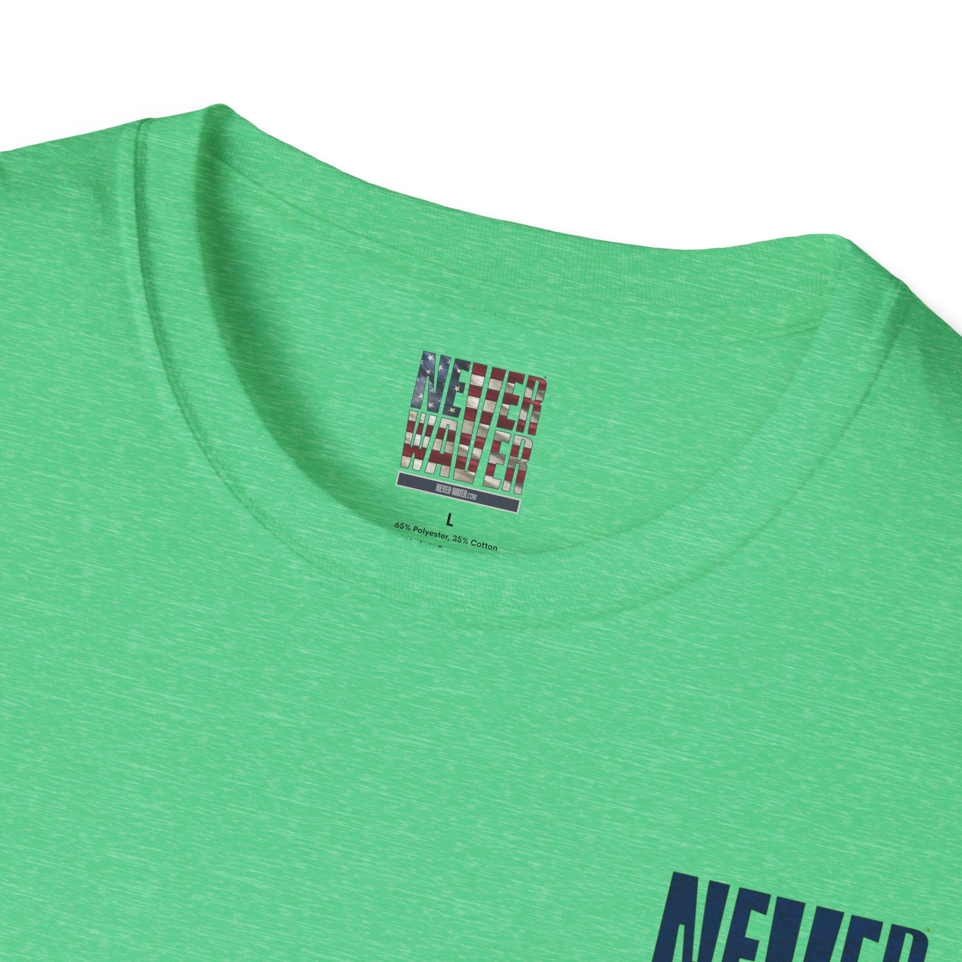 Seattle Fans Never Waver Unisex Softstyle T-Shirt - Never Waver