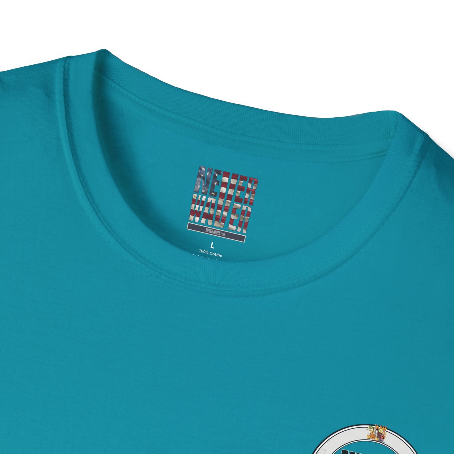 Support Day Drinking Never Waver  Unisex Soft style T-Shirt - Never Waver