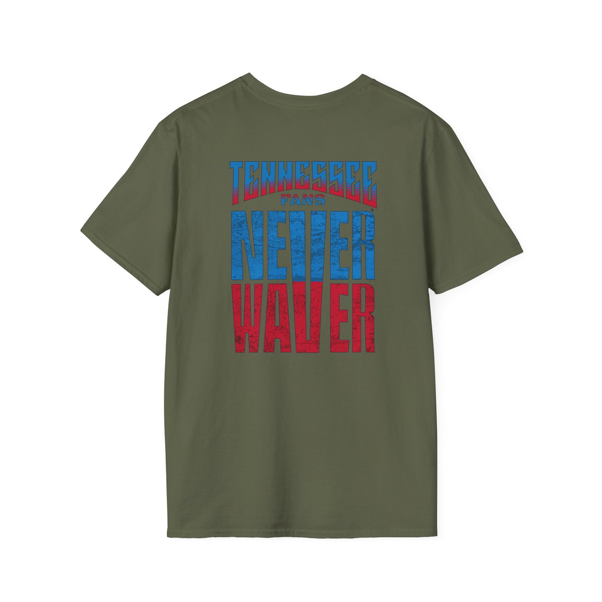 Tennessee Fans Never Waver Unisex Softstyle T-Shirt - Never Waver