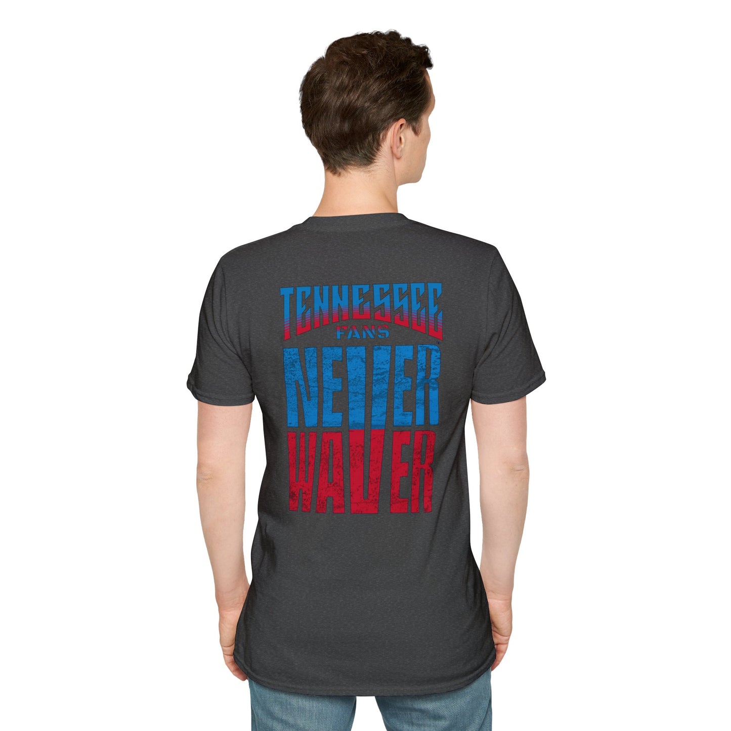 Tennessee Fans Never Waver Unisex Softstyle T-Shirt - Never Waver