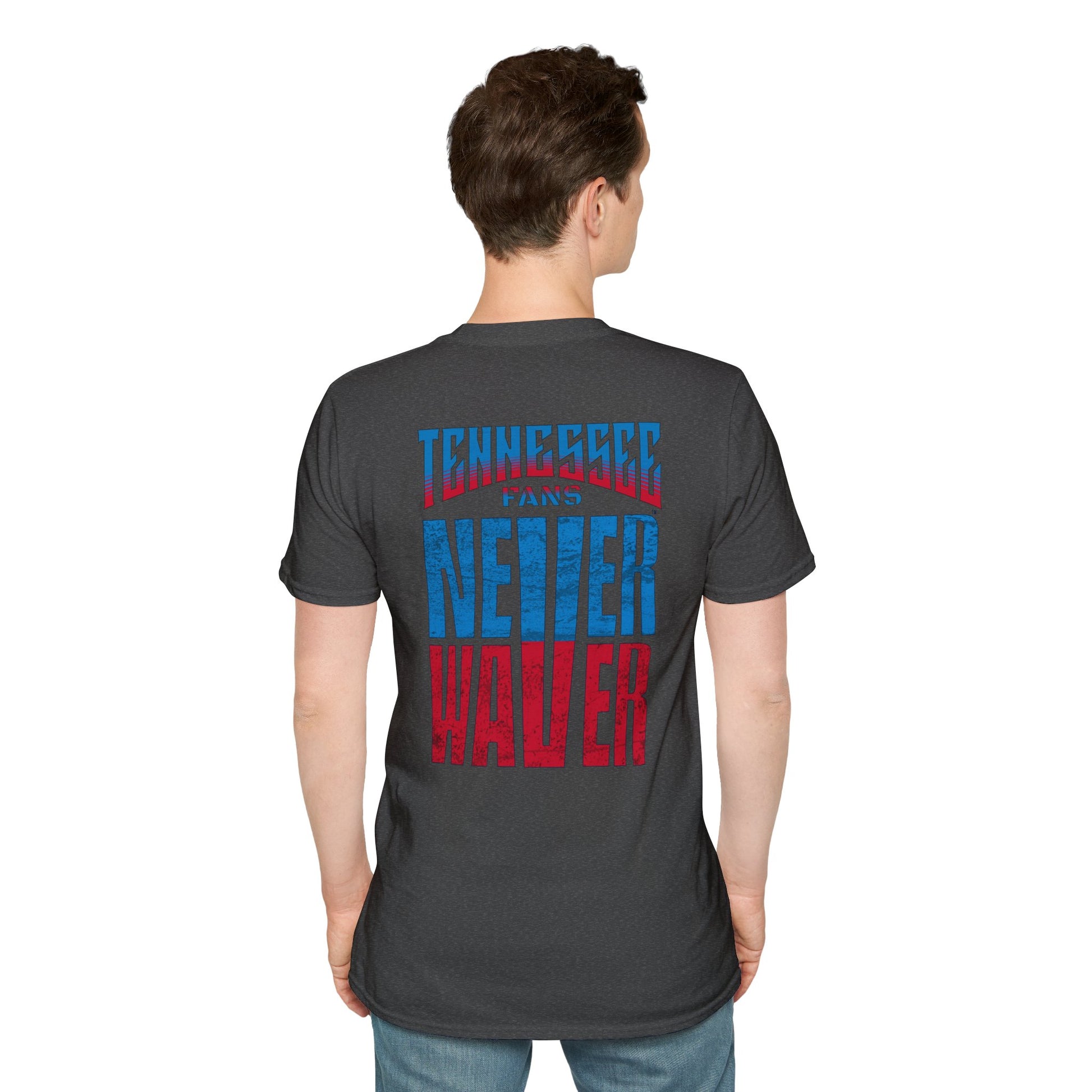 Tennessee Fans Never Waver Unisex Softstyle T-Shirt - Never Waver