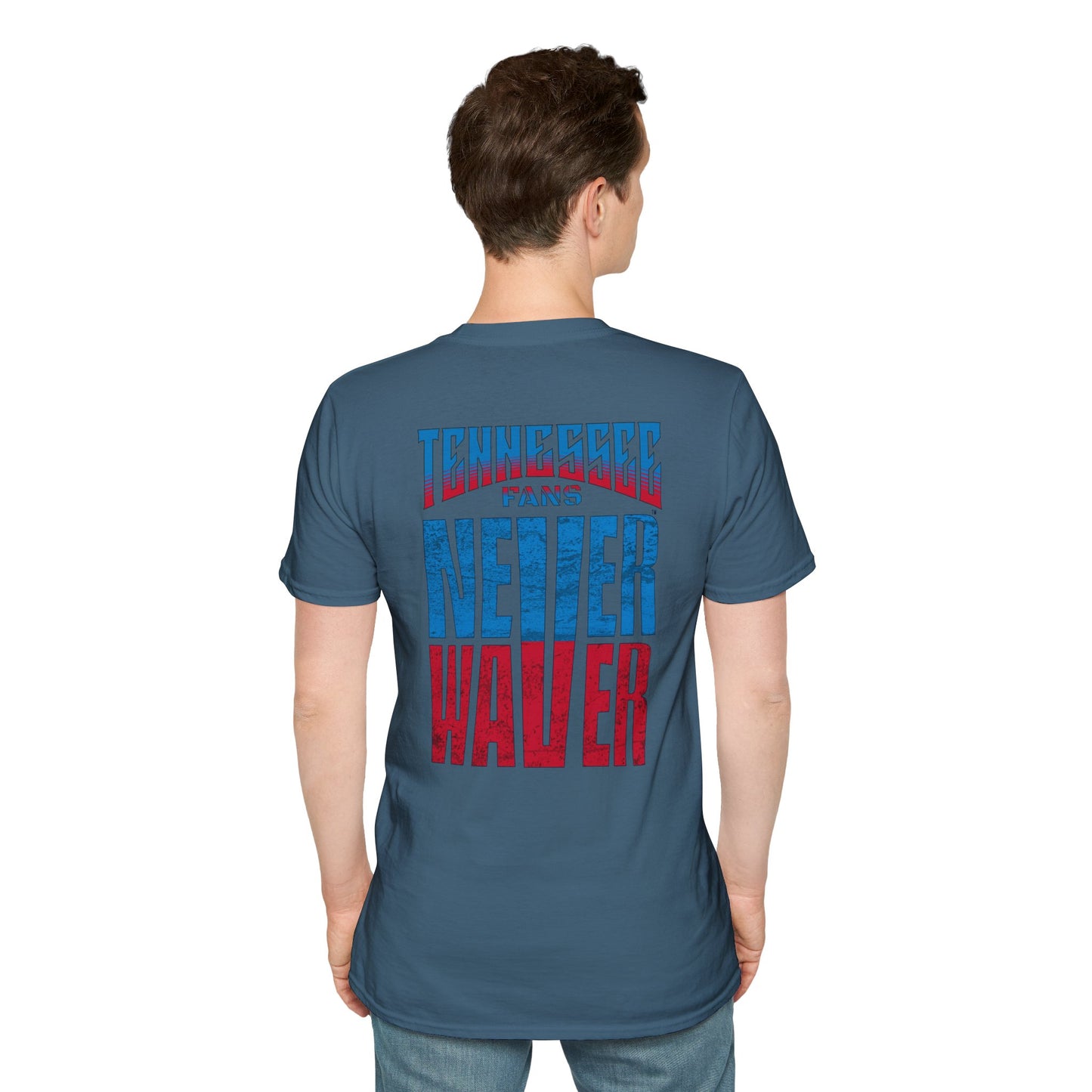 Tennessee Fans Never Waver Unisex Softstyle T-Shirt - Never Waver