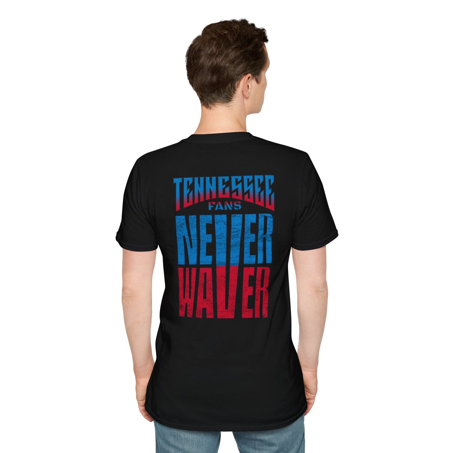 Tennessee Fans Never Waver Unisex Softstyle T-Shirt - Never Waver
