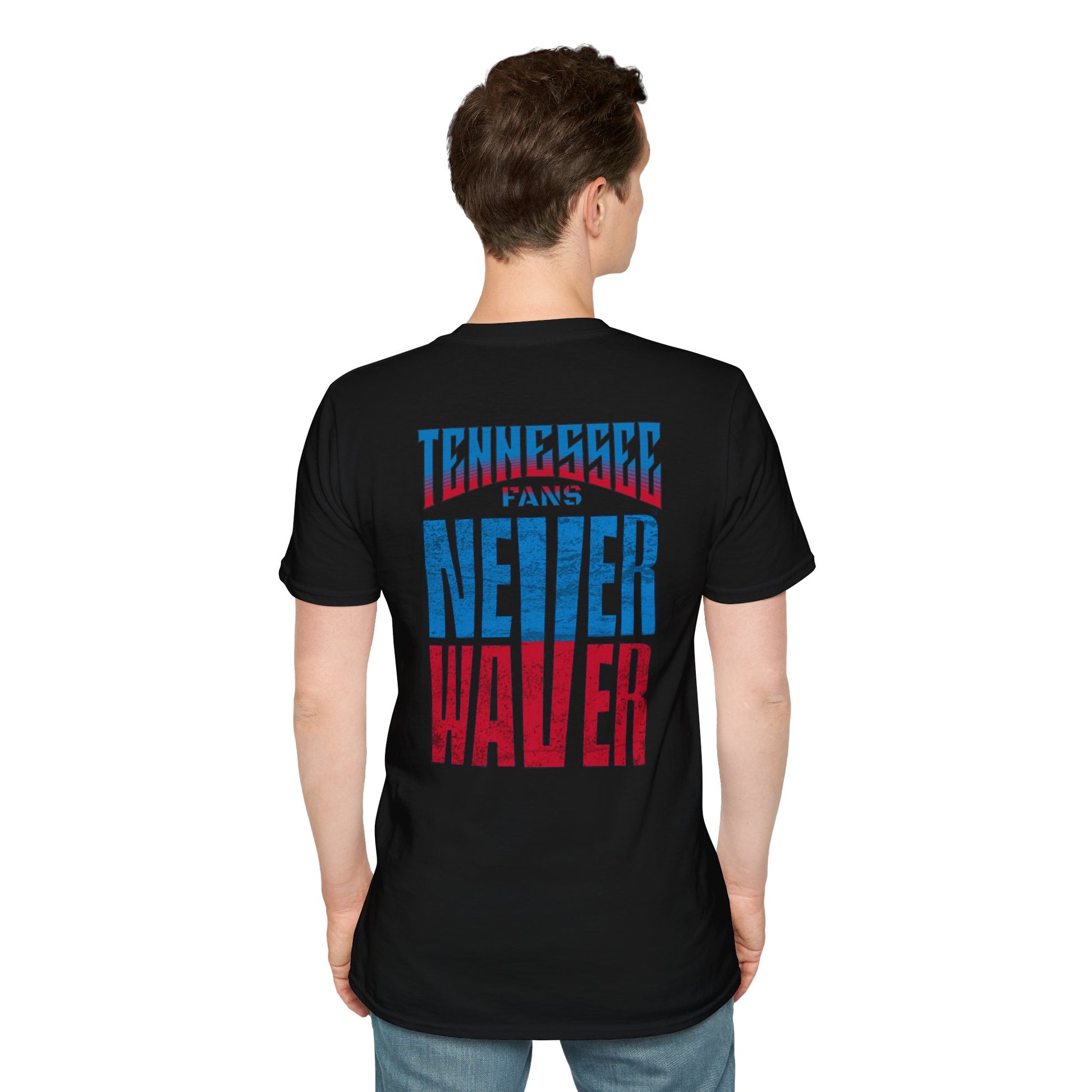 Tennessee Fans Never Waver Unisex Softstyle T-Shirt - Never Waver