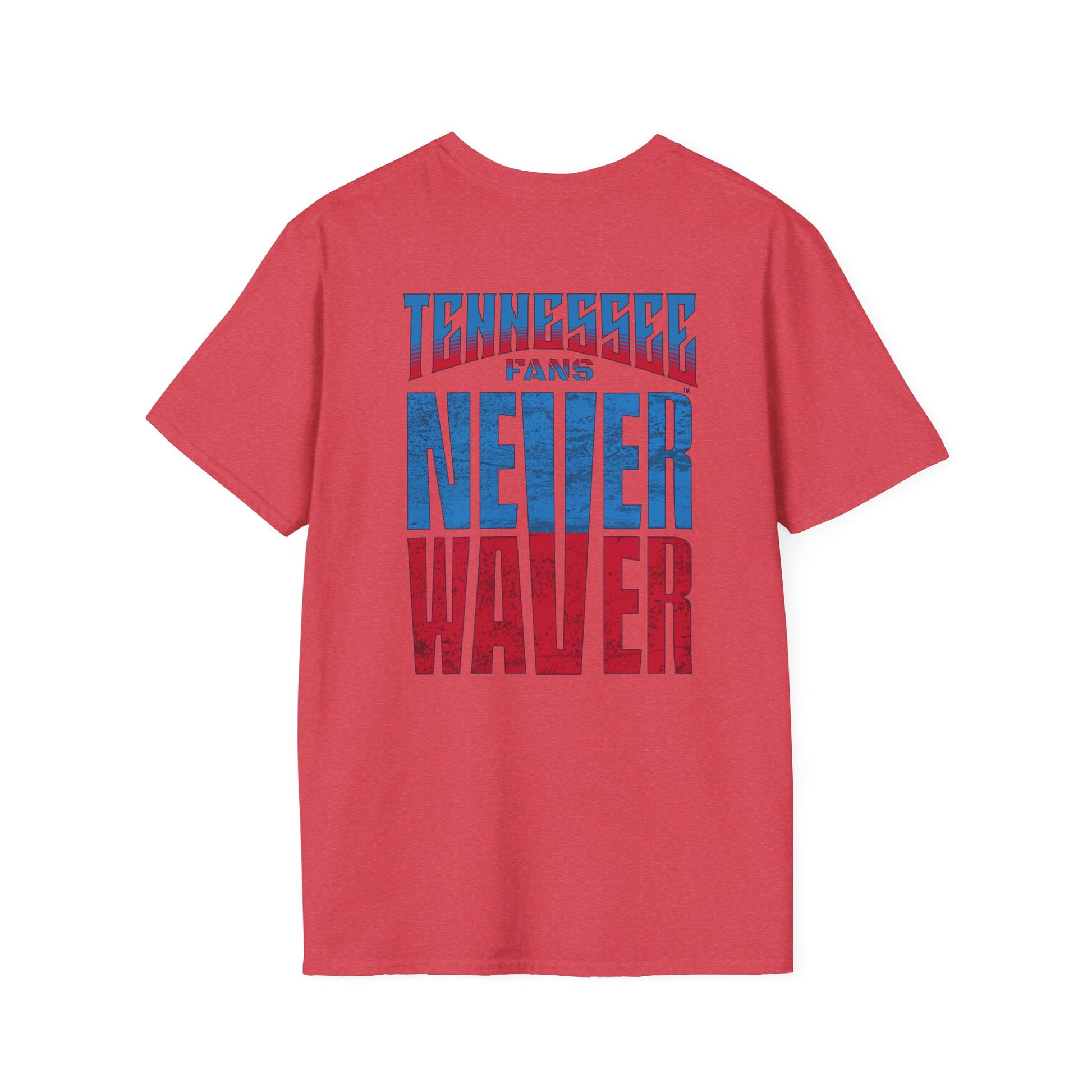 Tennessee Fans Never Waver Unisex Softstyle T-Shirt - Never Waver