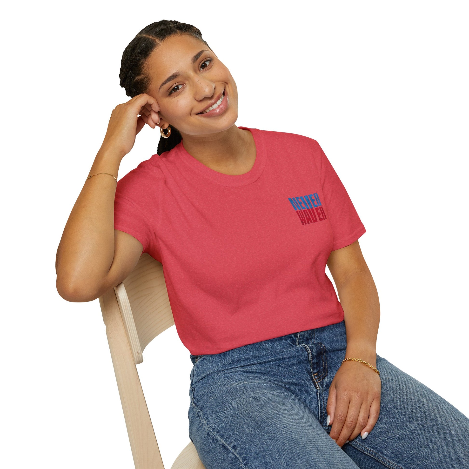 Tennessee Fans Never Waver Unisex Softstyle T-Shirt - Never Waver