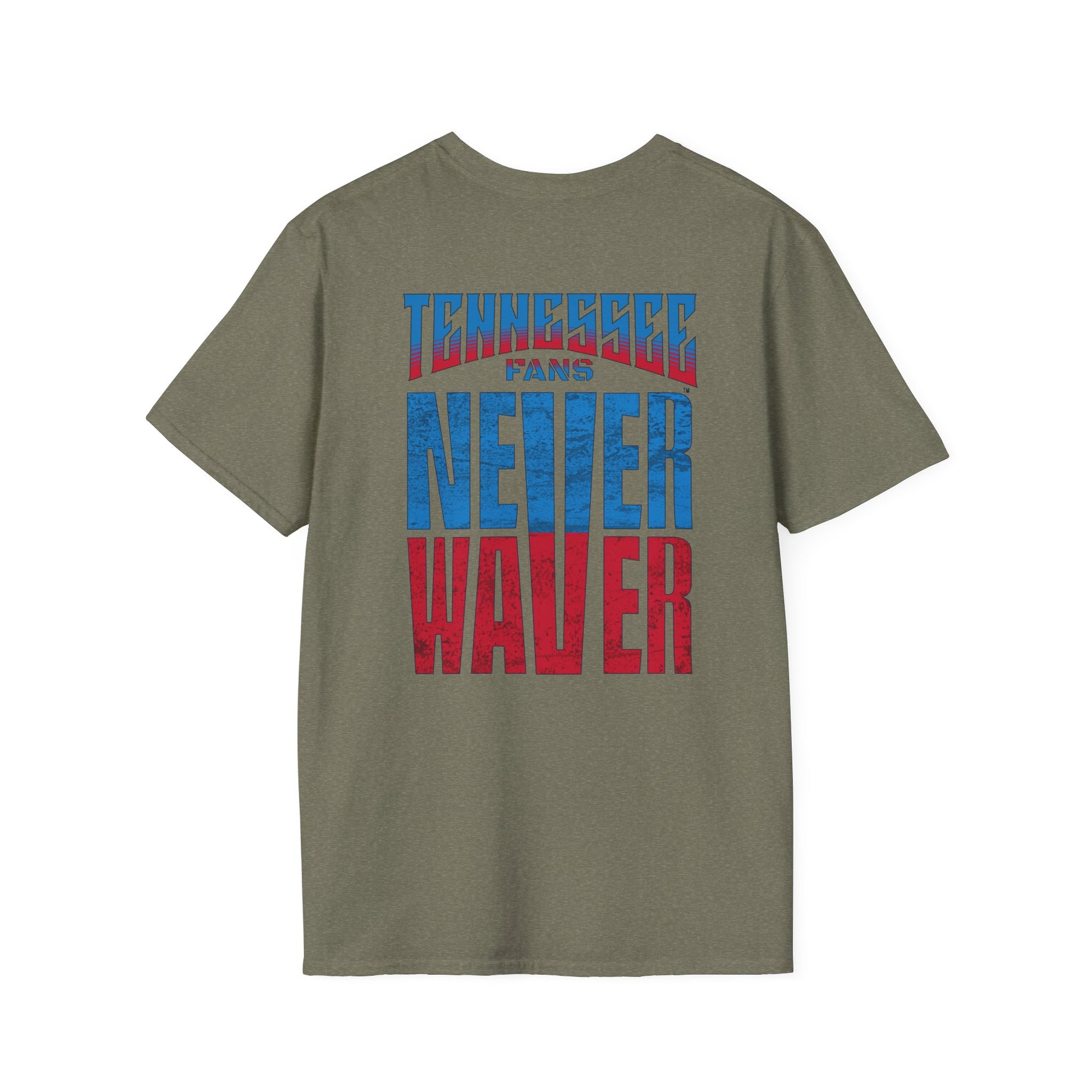 Tennessee Fans Never Waver Unisex Softstyle T-Shirt - Never Waver