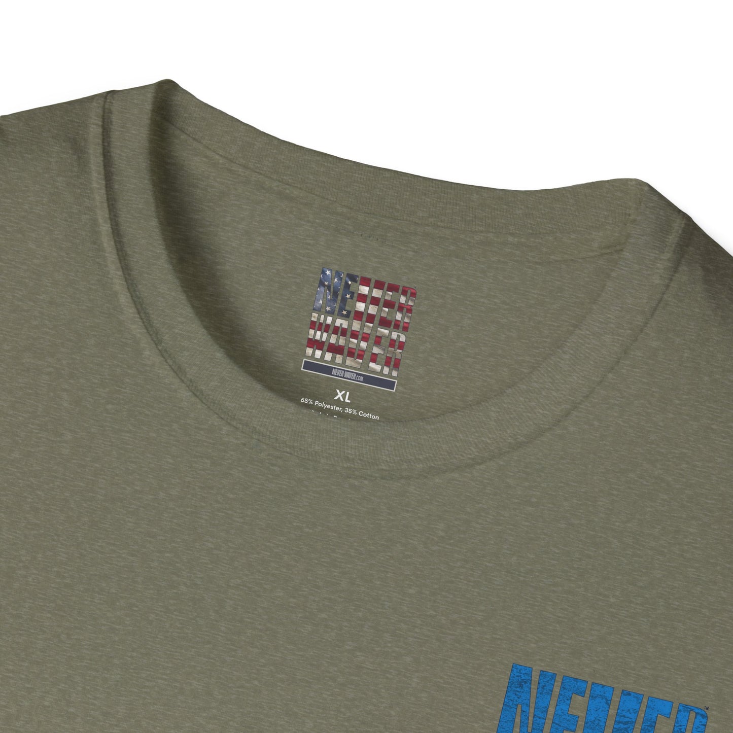 Tennessee Fans Never Waver Unisex Softstyle T-Shirt - Never Waver